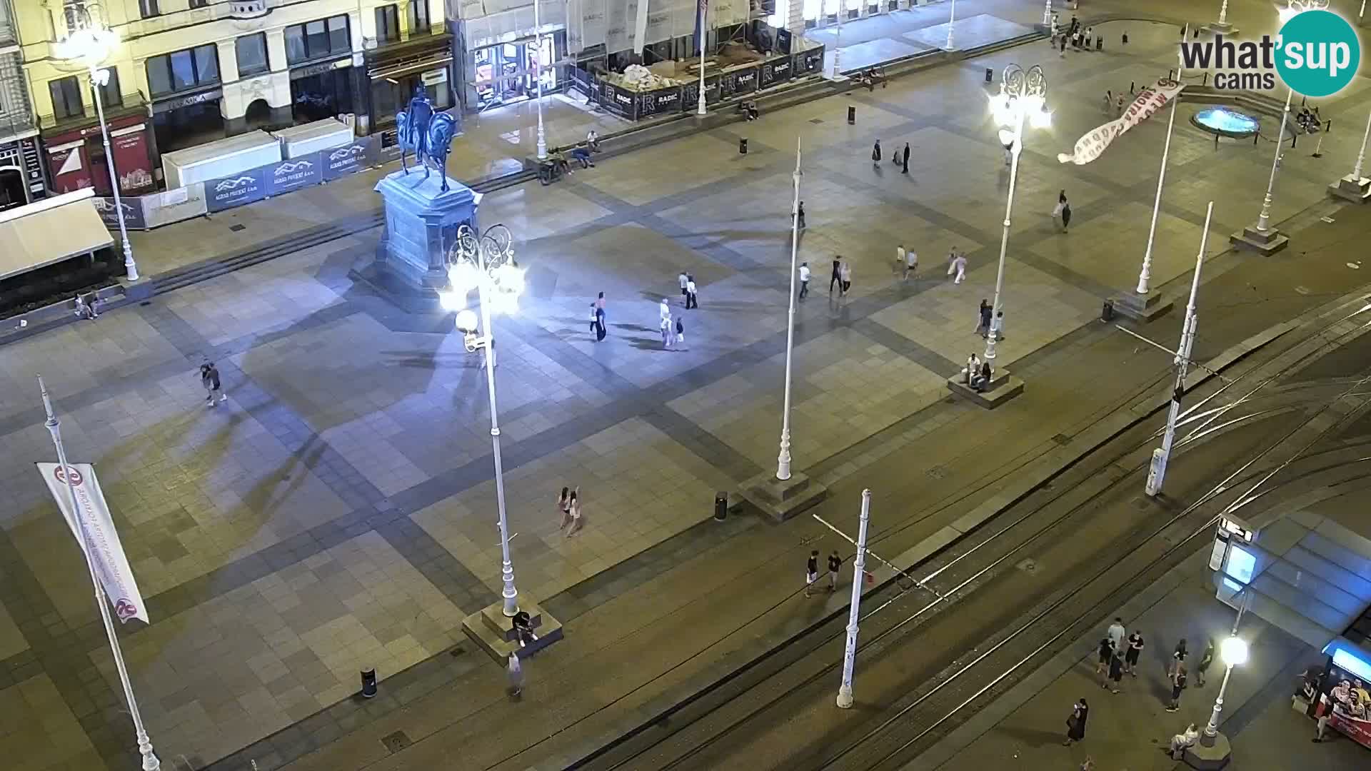 Ban Jelačić live cam Zagreb – Hotel Dubrovnik