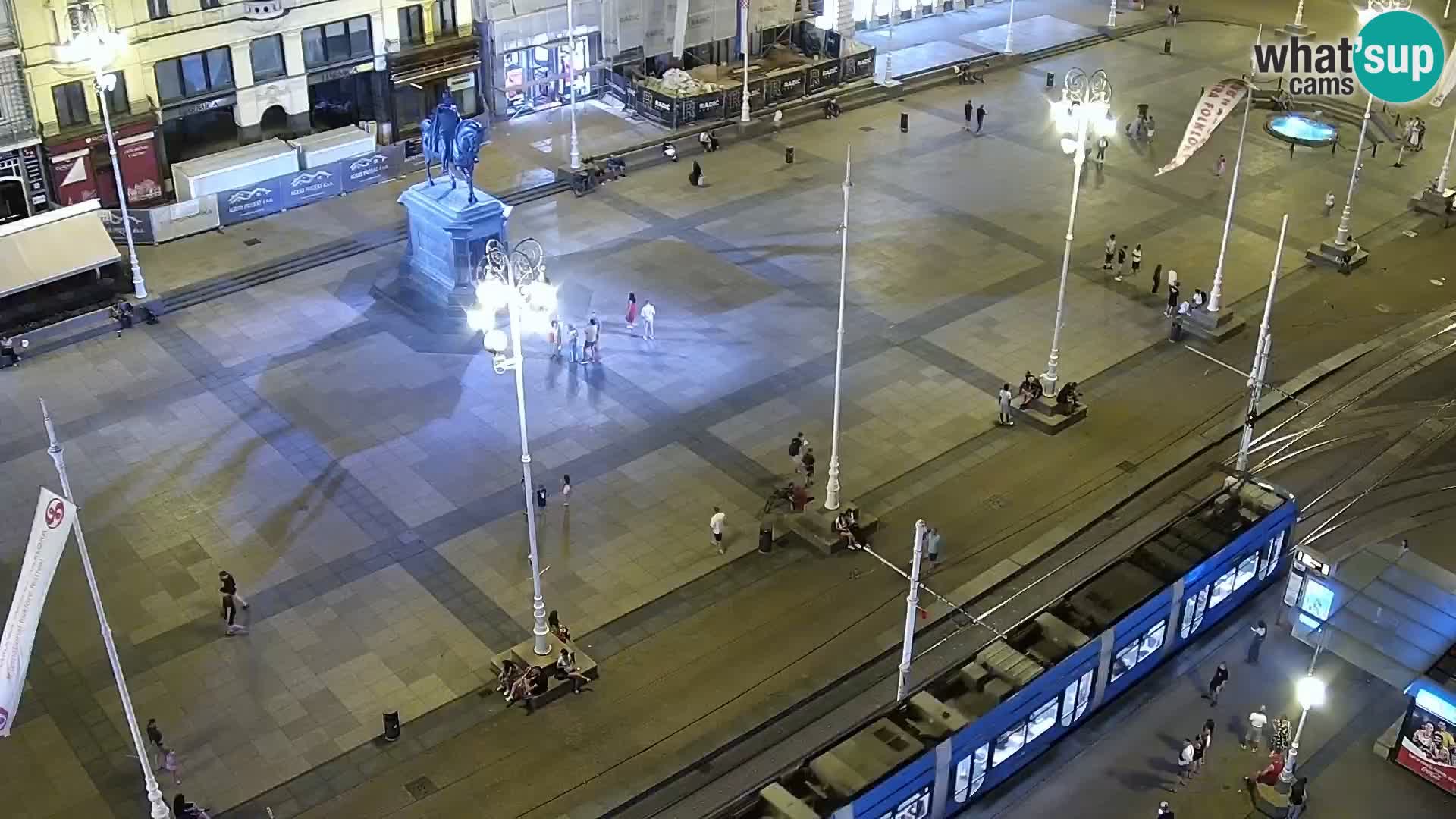 Ban Jelačić live cam Zagreb – Hotel Dubrovnik