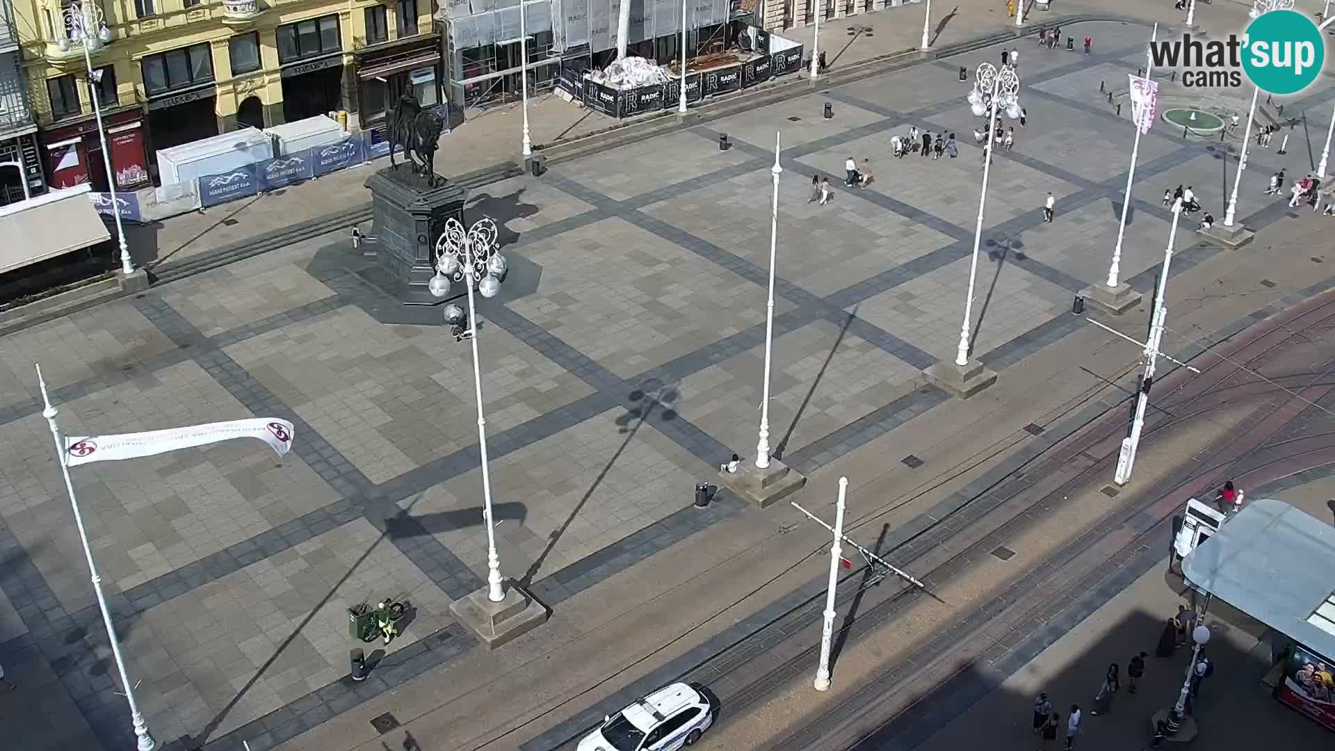 LIVE Webcam Zagreb Hotel Dubrovnik | Ban Jelačić square