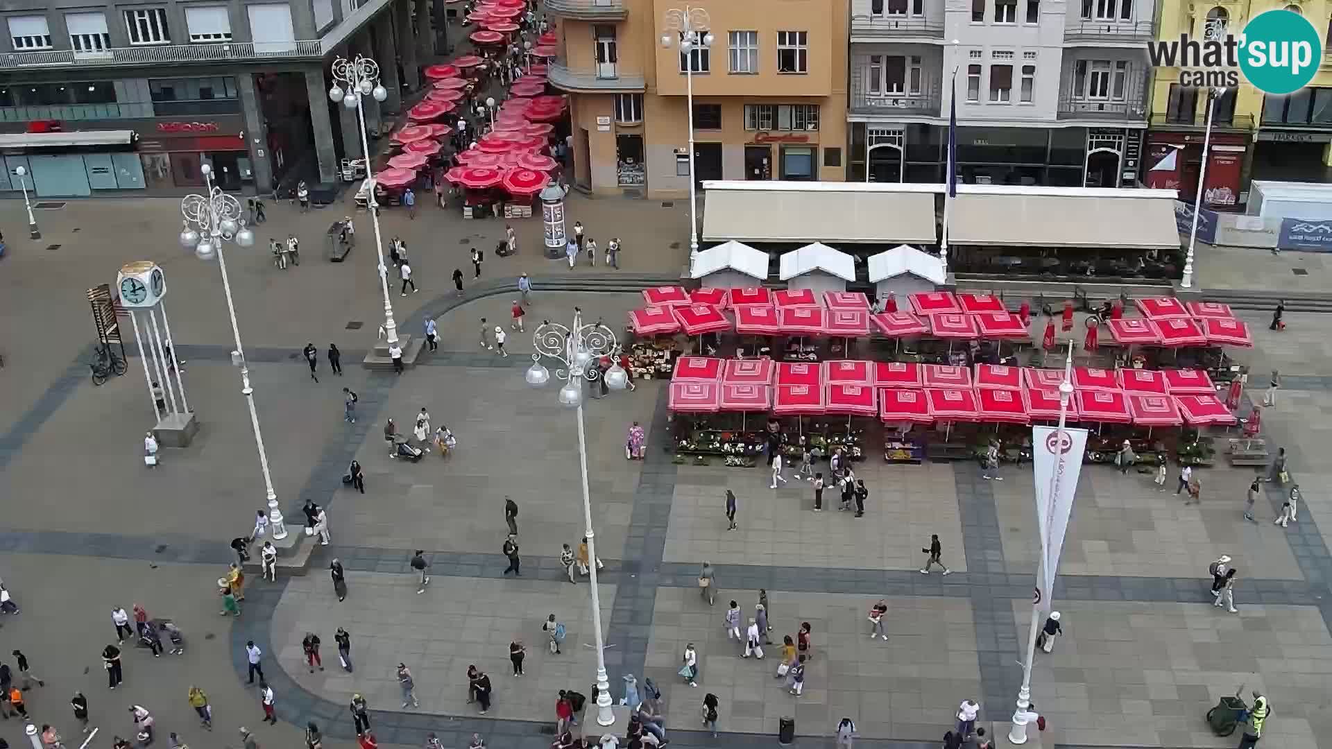 Ban Jelačić live cam Zagreb – Hotel Dubrovnik