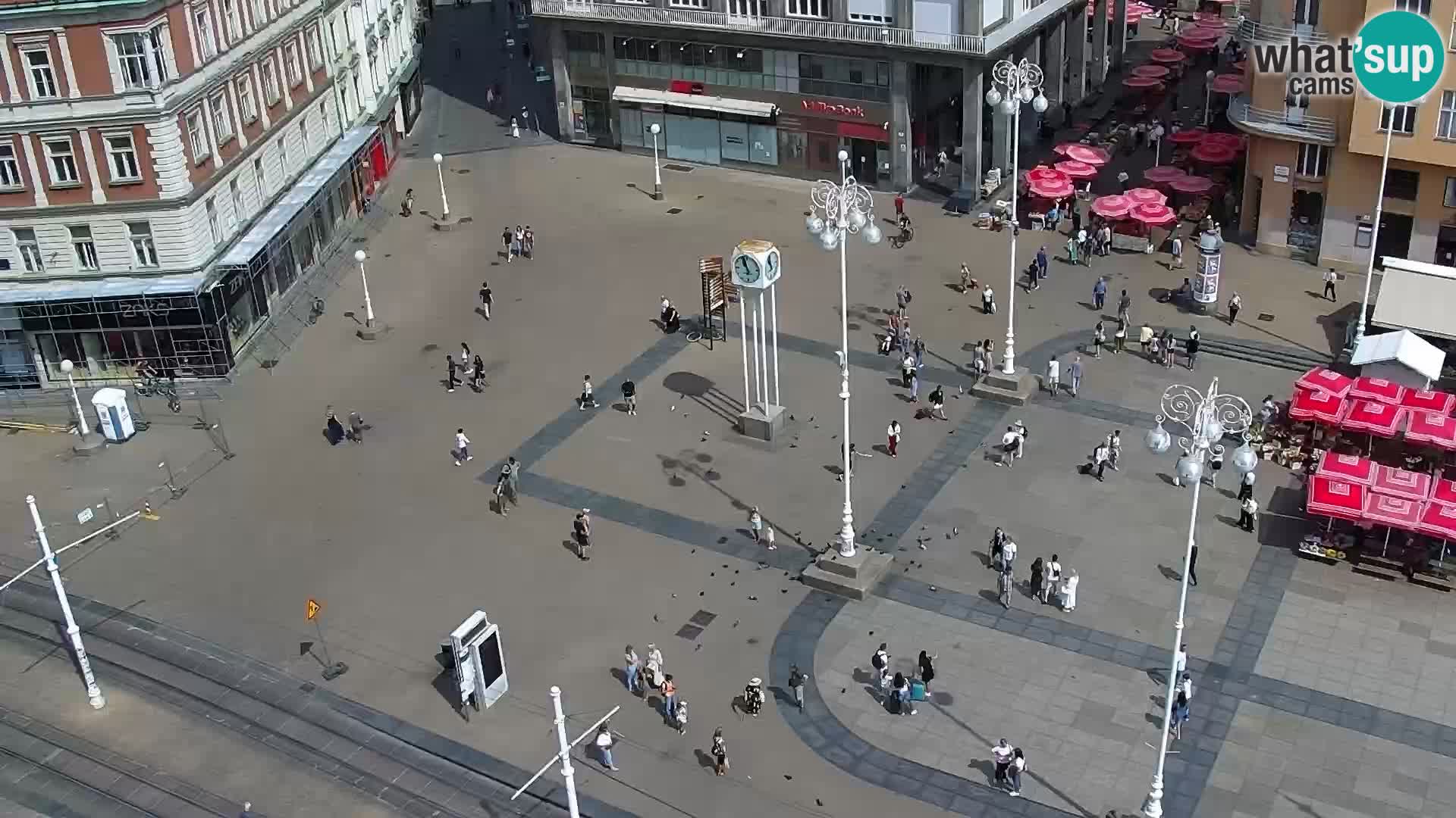Ban Jelačić live cam Zagreb – Hotel Dubrovnik