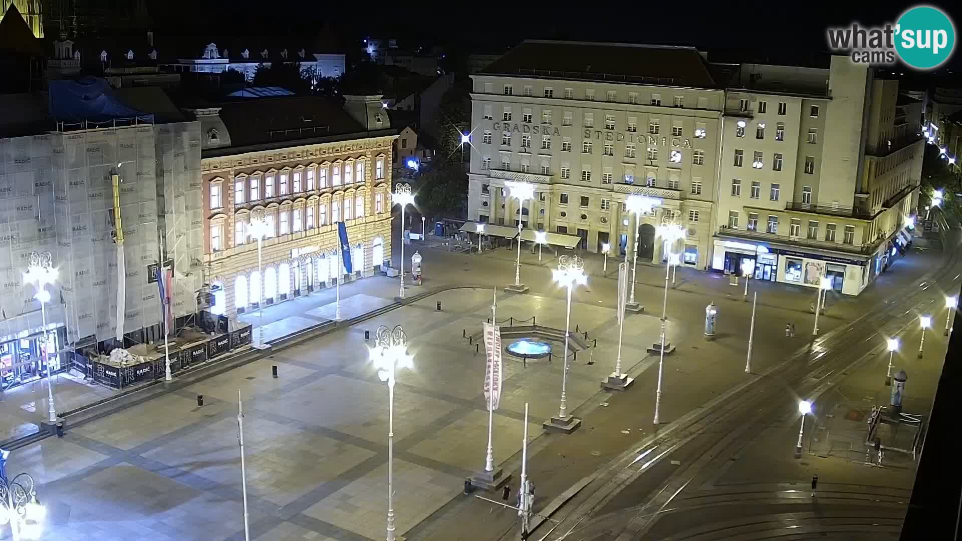 Ban Jelačić live cam Zagreb – Hotel Dubrovnik