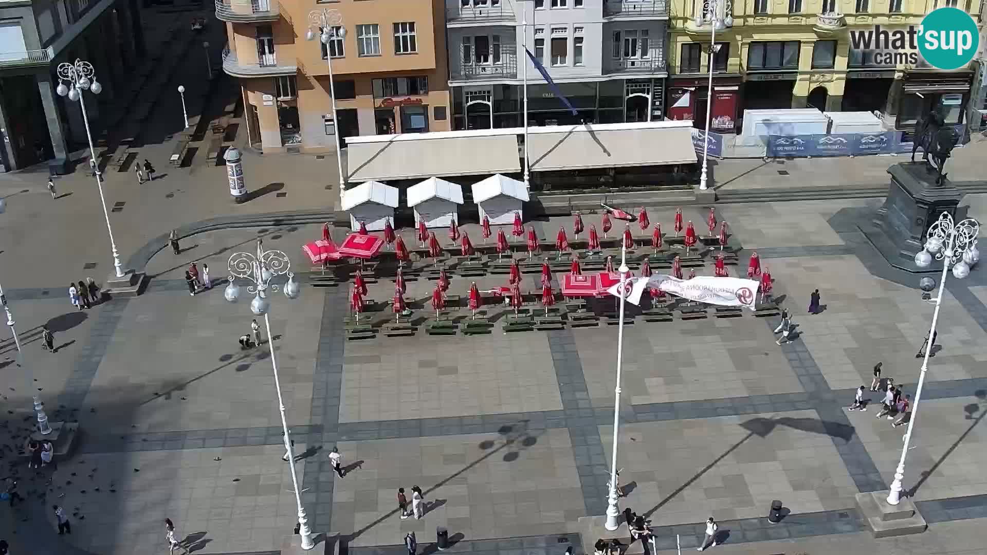 Ban Jelačić Platz Live webcam Zagreb – Hotel Dubrovnik