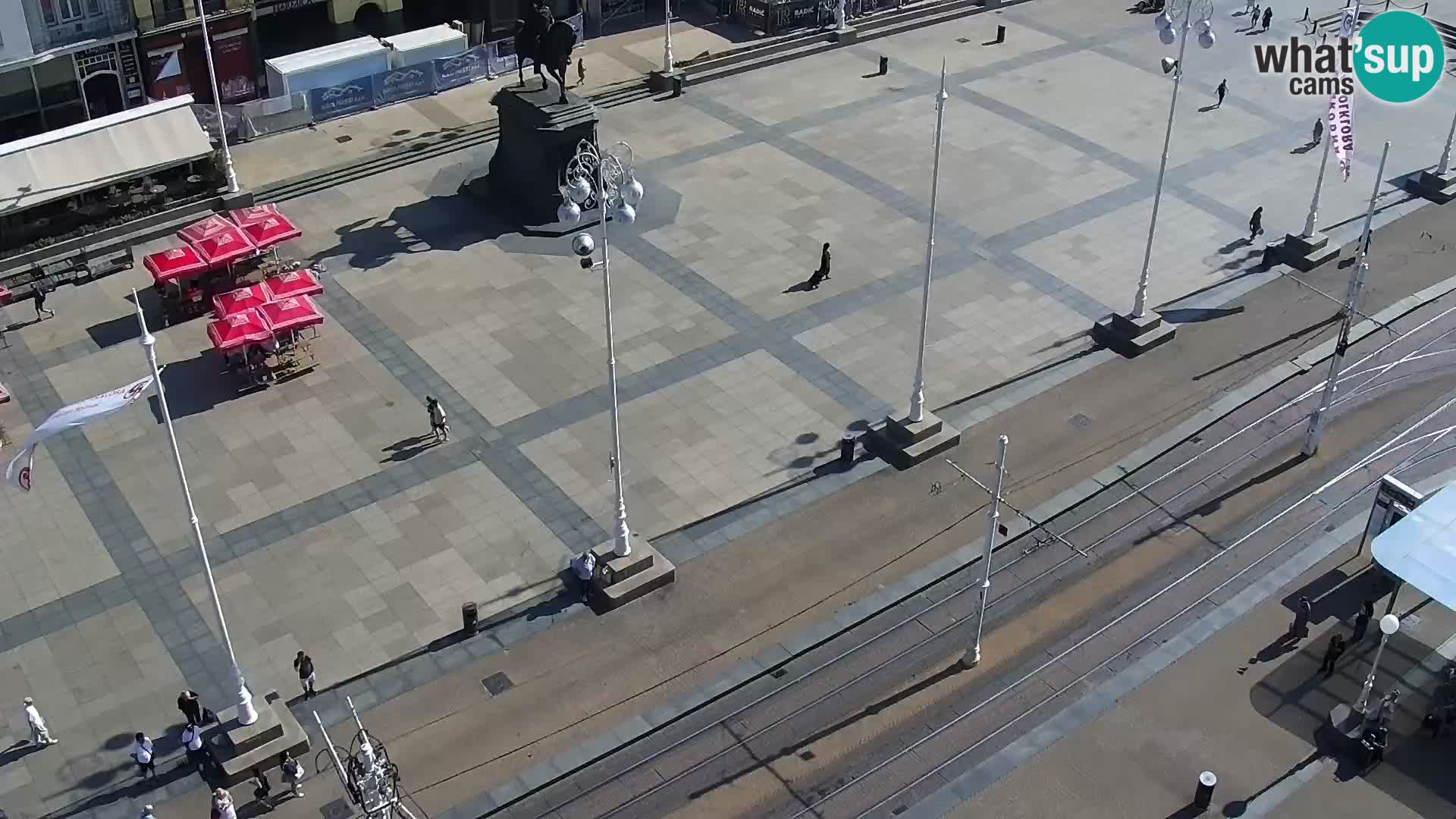 Piazza Ban Jelačić livecam Zagreb – Hotel Dubrovnik