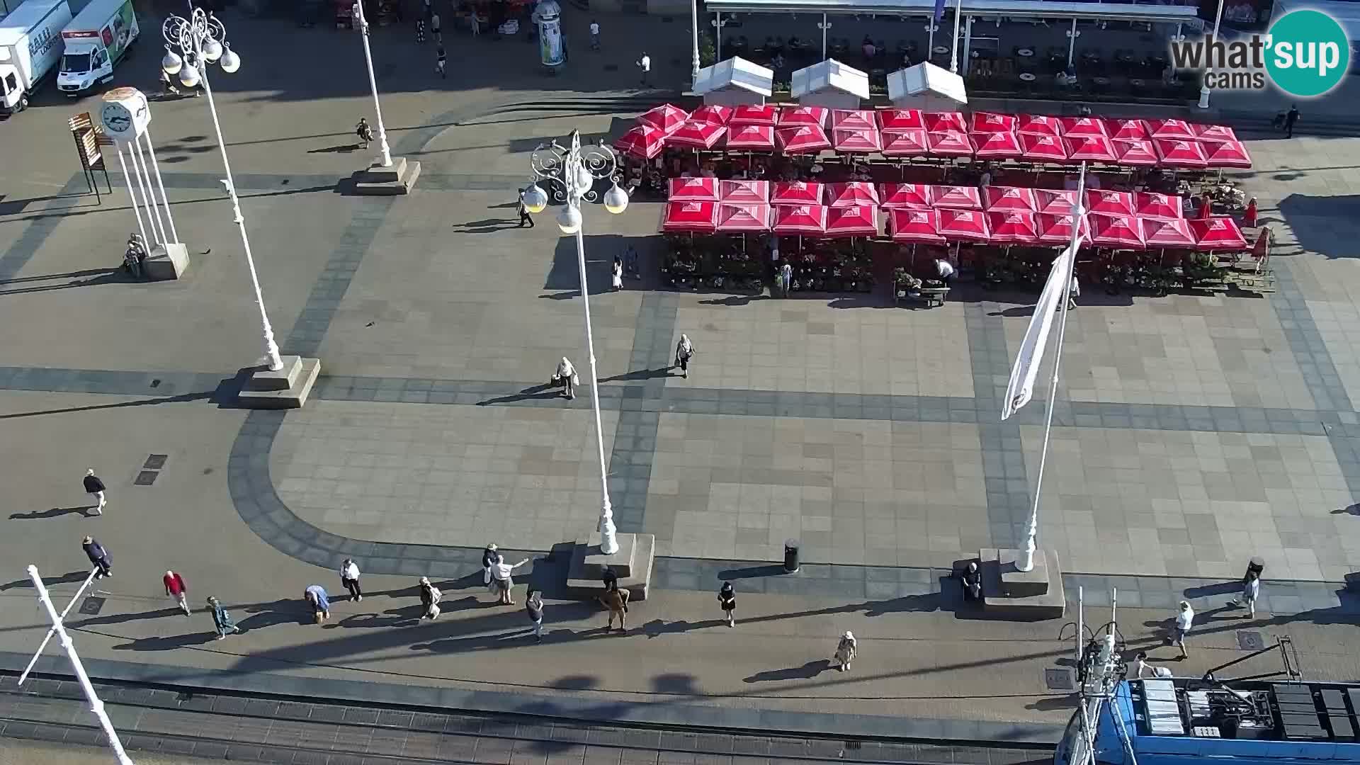 LIVE Webcam Zagreb Hotel Dubrovnik | Ban Jelačić square