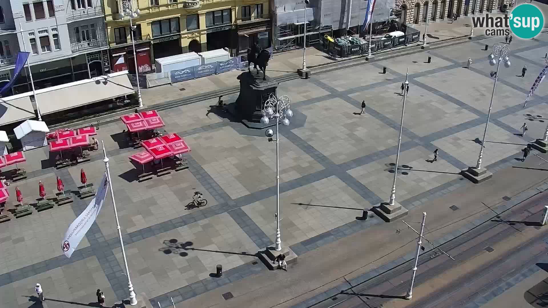 Ban Jelačić live cam Zagreb – Hotel Dubrovnik