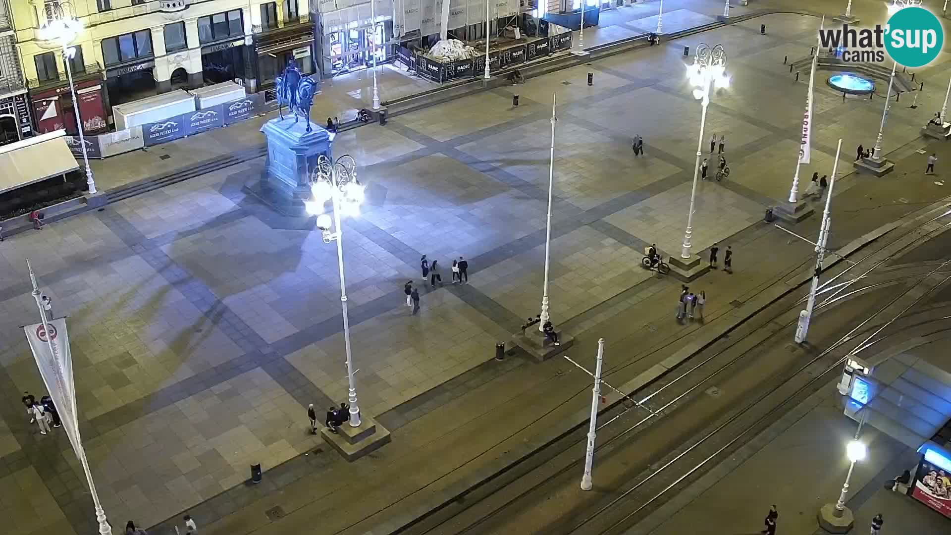 Piazza Ban Jelačić livecam Zagreb – Hotel Dubrovnik
