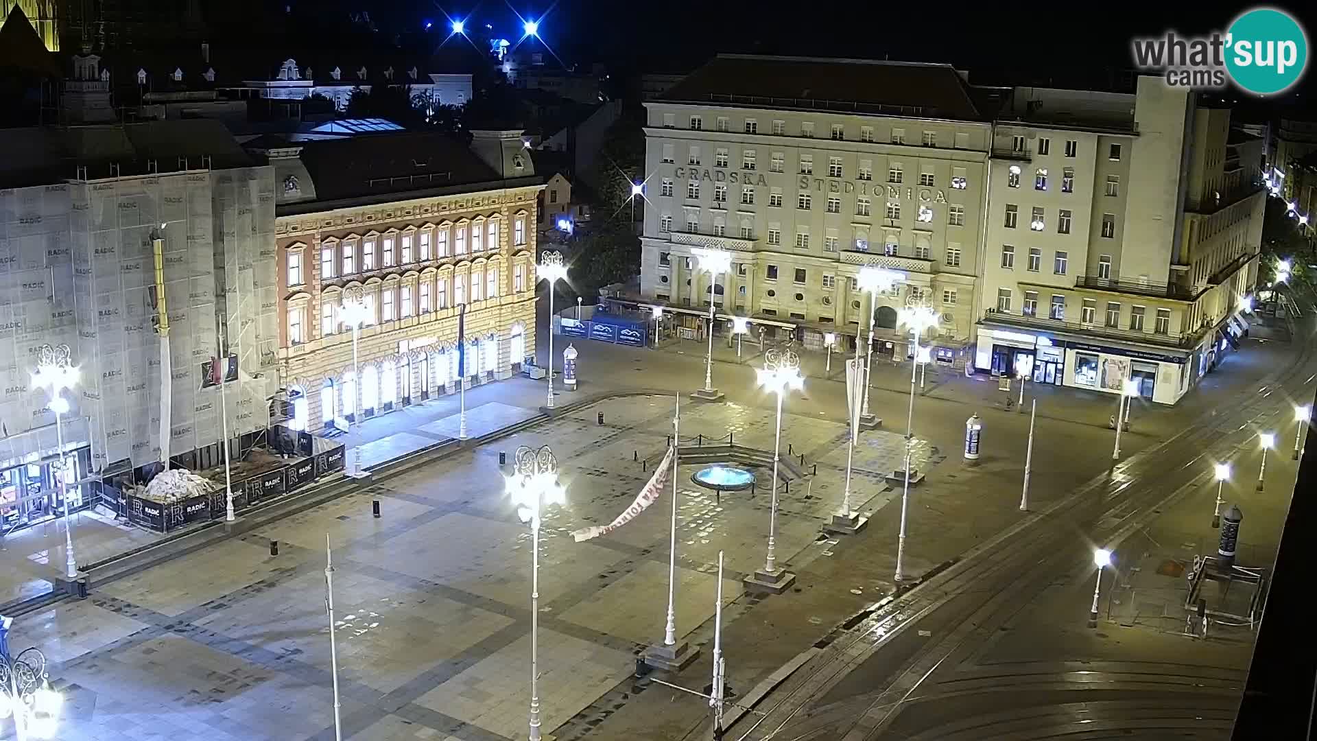 Ban Jelačić live cam Zagreb – Hotel Dubrovnik