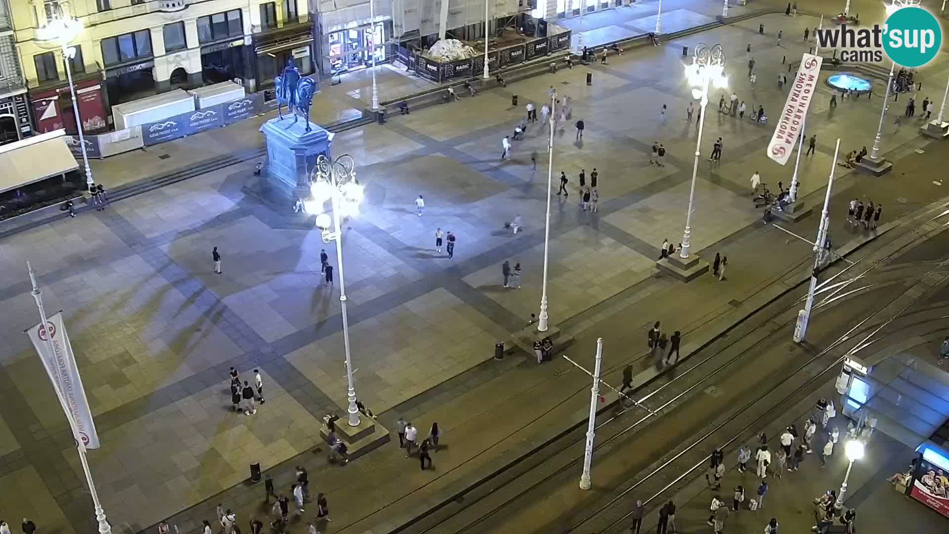 Webcam Zagreb – Plaza Ban Jelačić