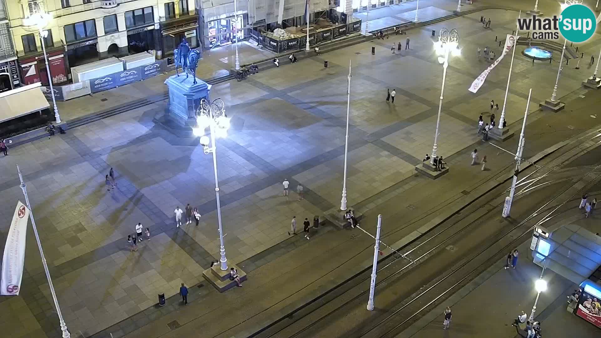 Ban Jelačić Platz  Live webcam Zagreb – Hotel Dubrovnik
