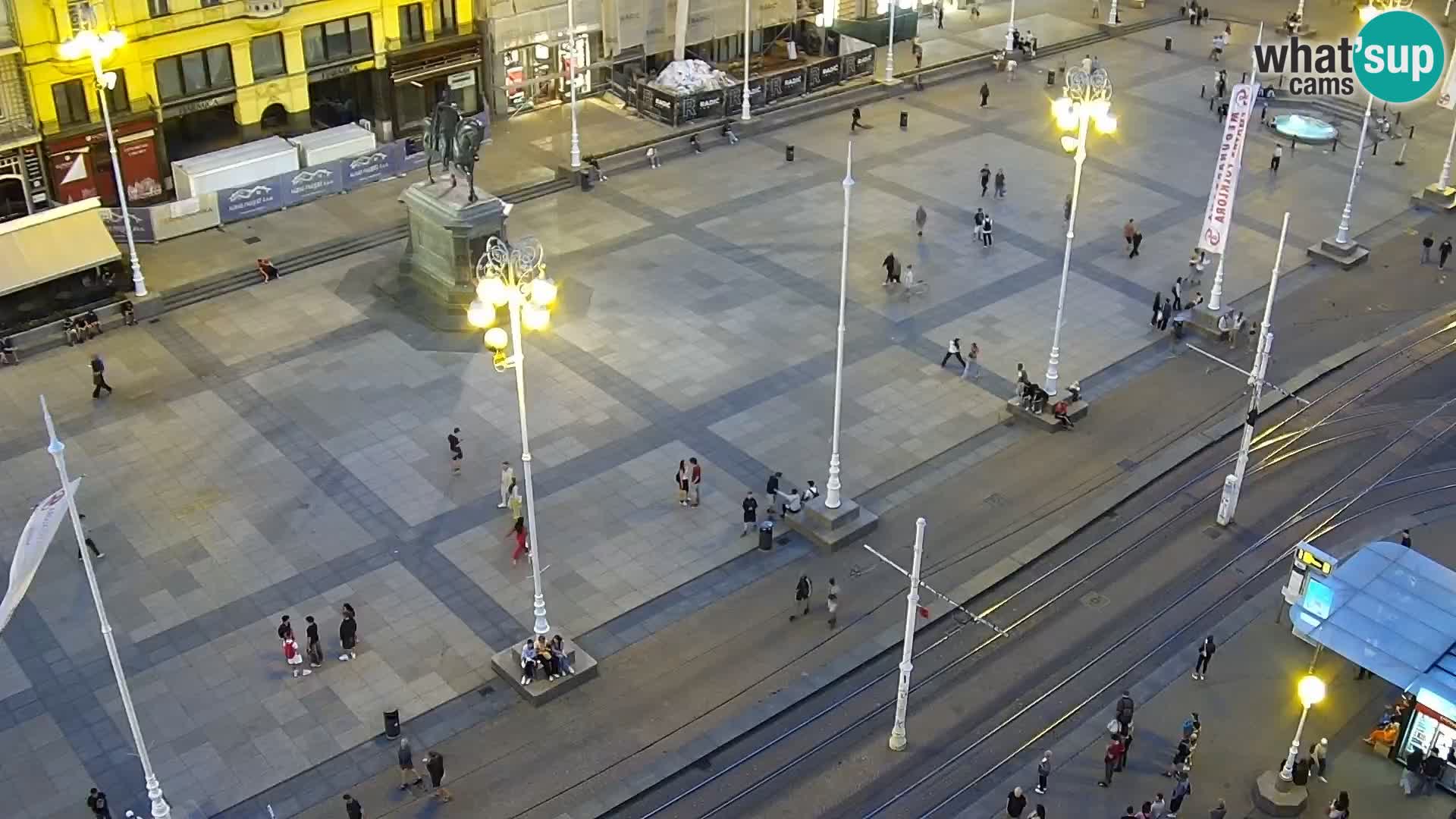 Ban Jelačić live cam Zagreb – Hotel Dubrovnik
