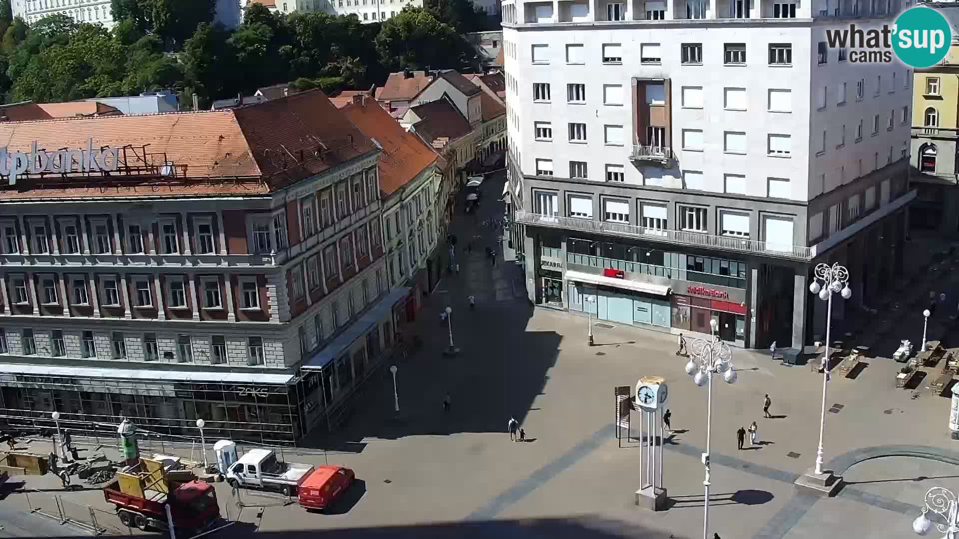 Ban Jelačić live cam Zagreb – Hotel Dubrovnik