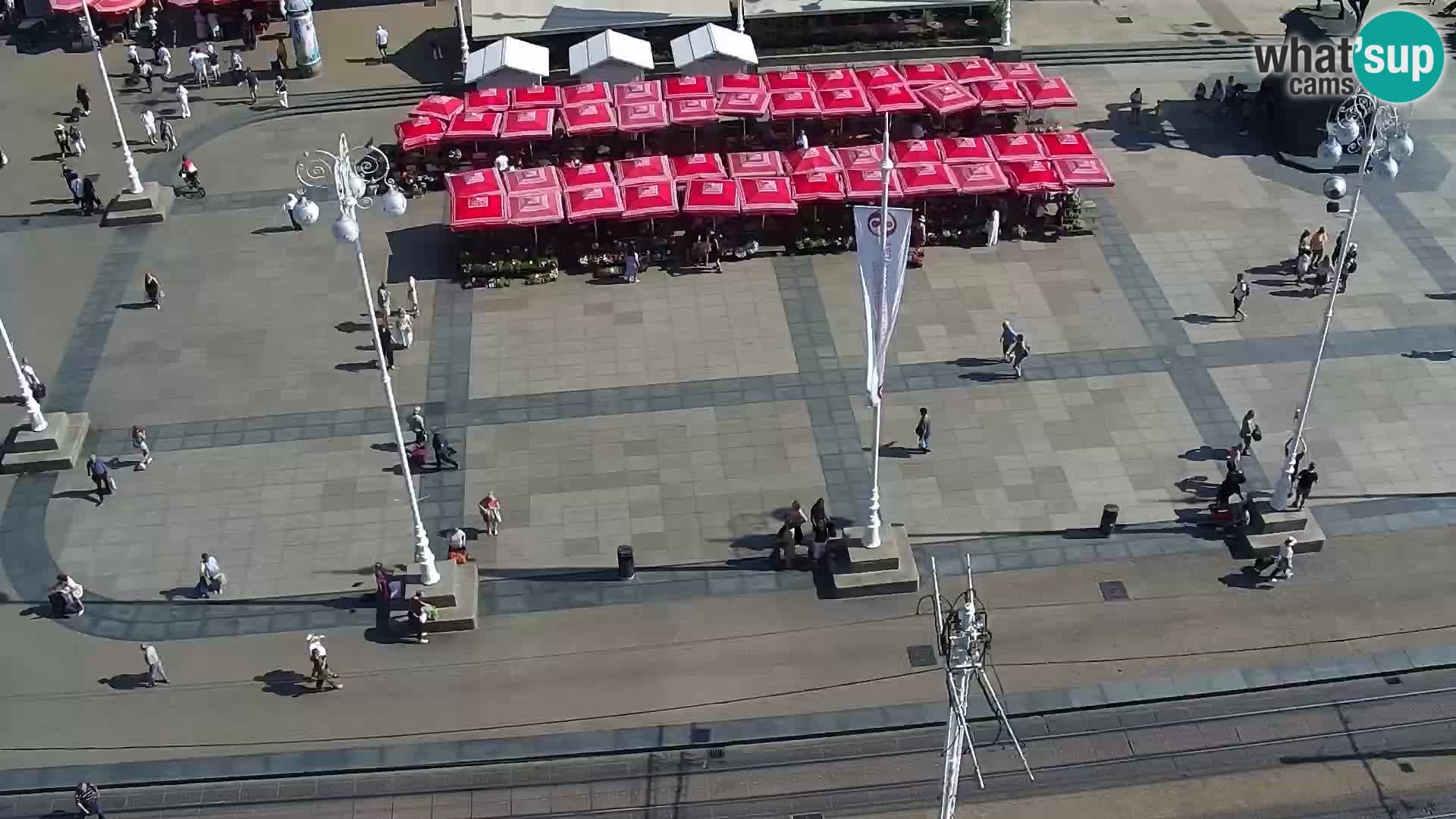 LIVE Webcam Zagreb Hotel Dubrovnik | Ban Jelačić square