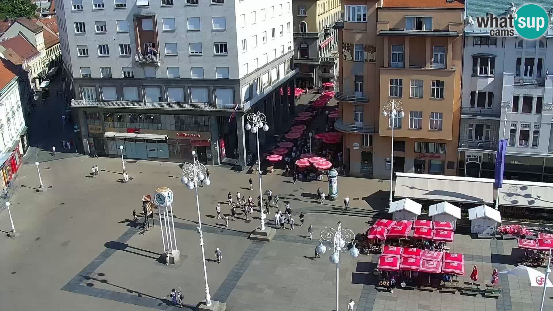 LIVE Webcam Zagreb Hotel Dubrovnik | Ban Jelačić square