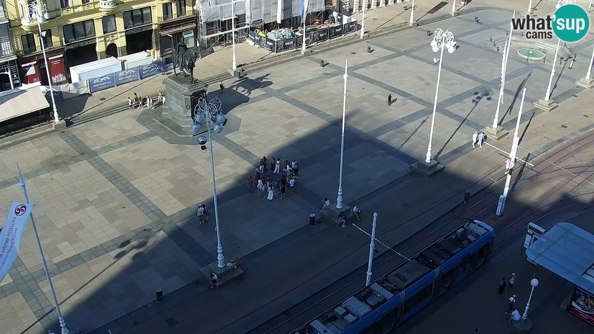 Ban Jelačić live cam Zagreb – Hotel Dubrovnik