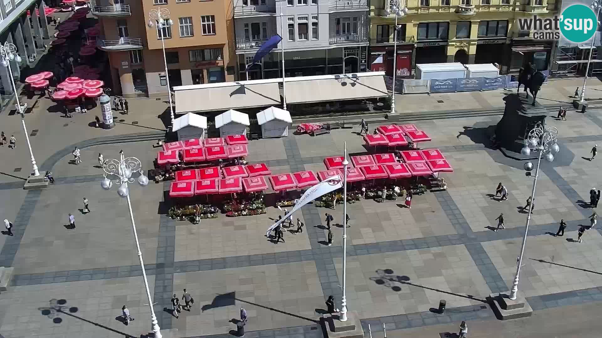 Ban Jelačić live cam Zagreb – Hotel Dubrovnik
