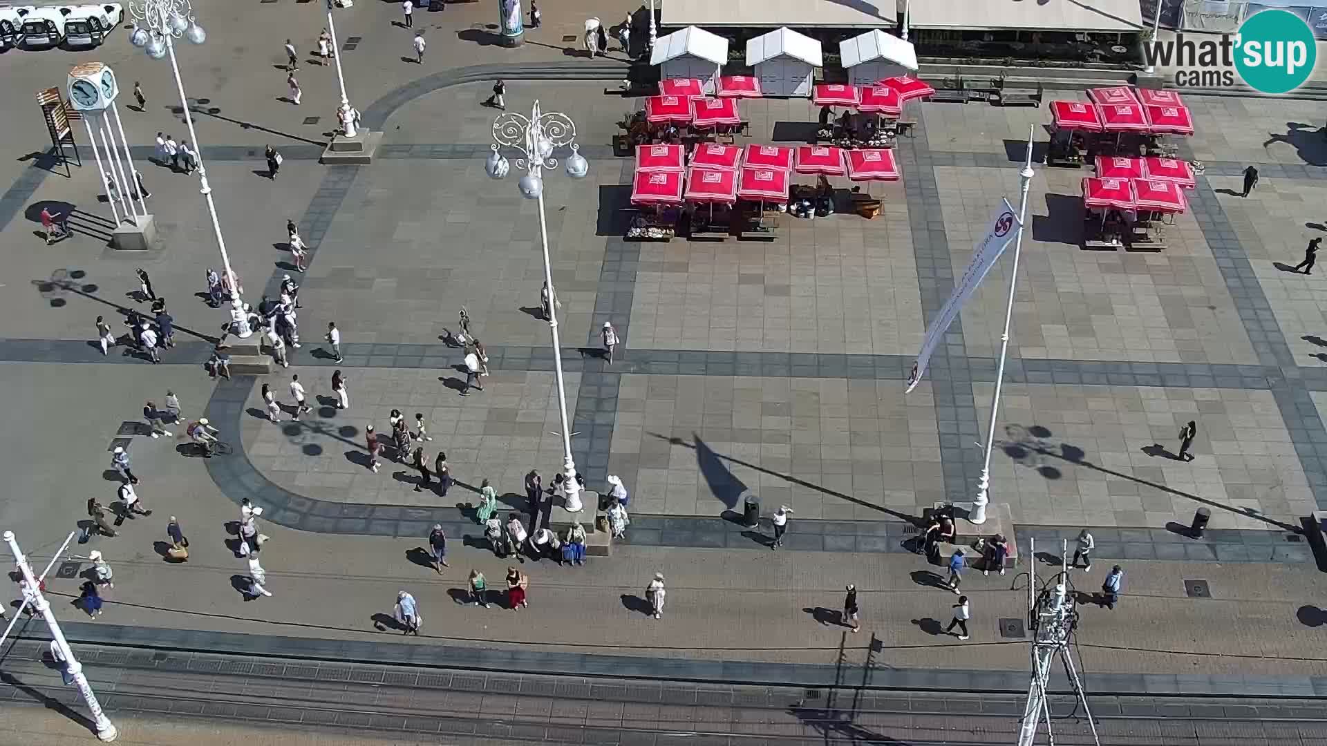 Ban Jelačić live cam Zagreb – Hotel Dubrovnik