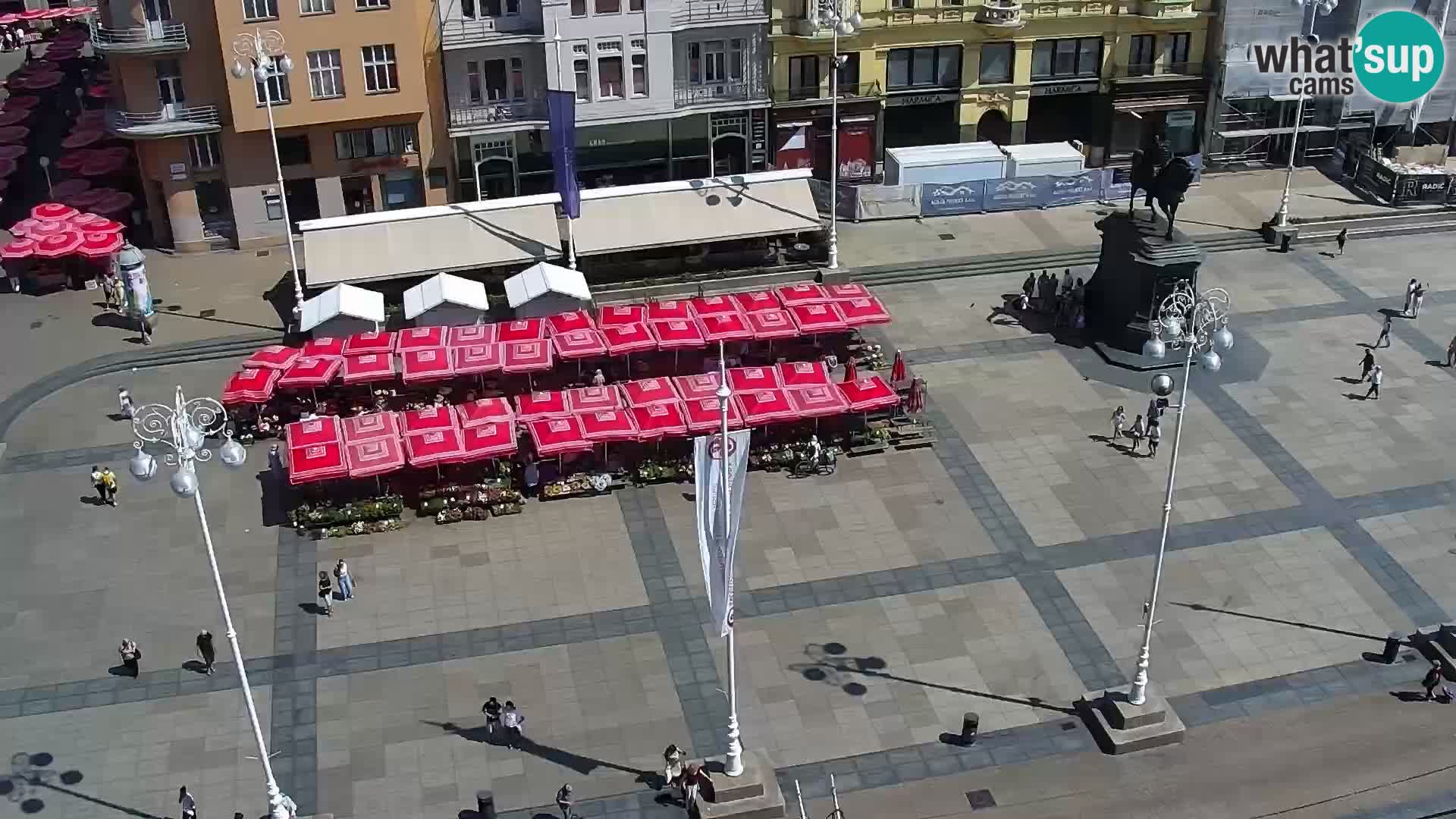 Ban Jelačić live cam Zagreb – Hotel Dubrovnik