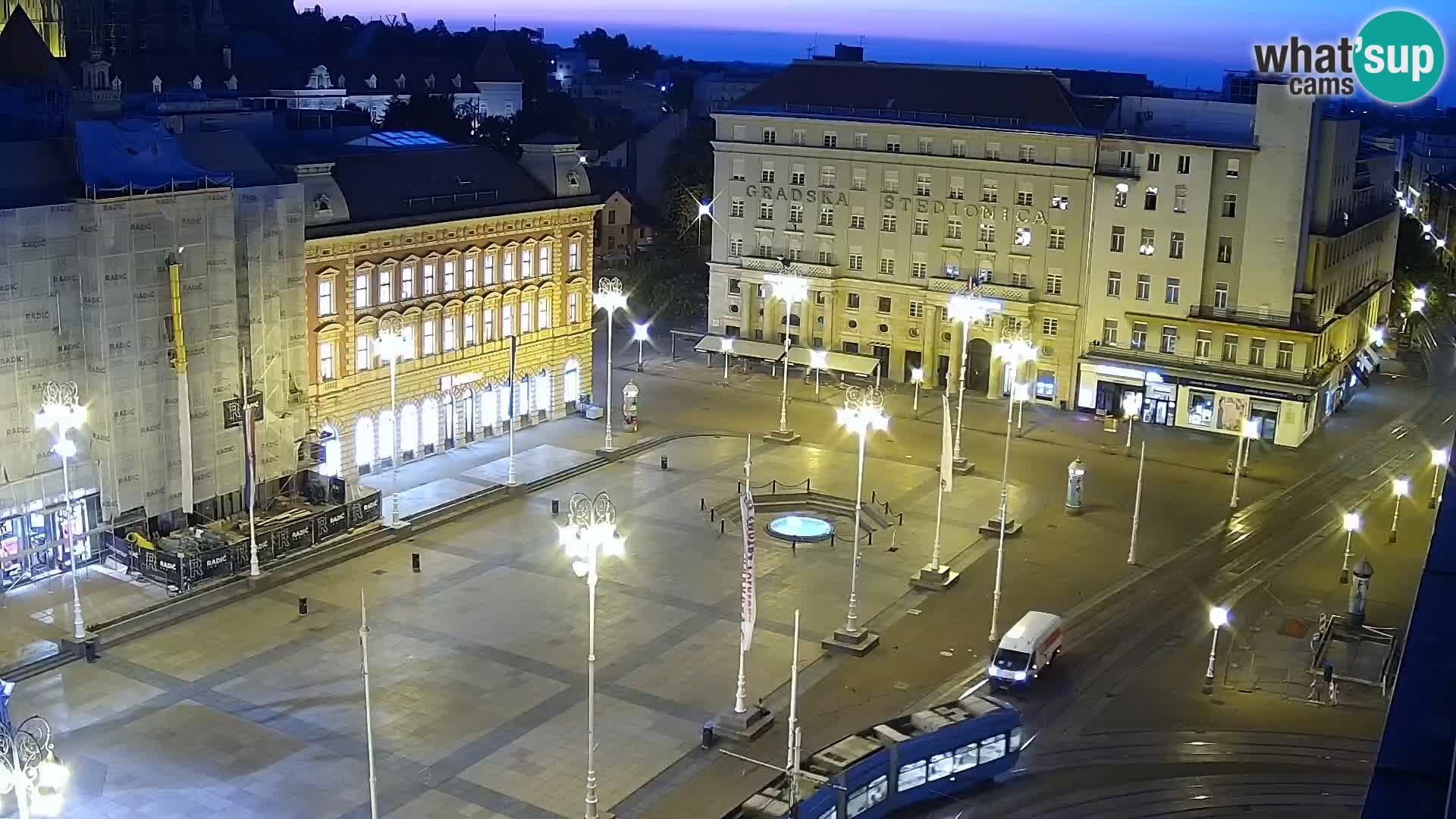 Ban Jelačić Platz Live webcam Zagreb – Hotel Dubrovnik