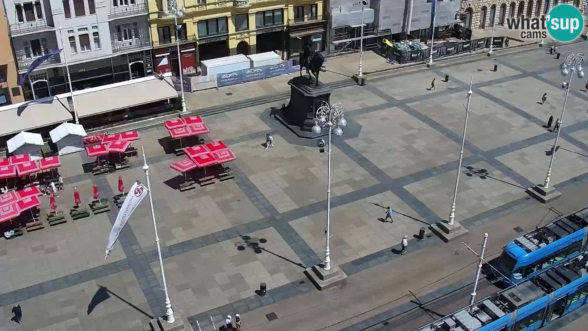 LIVE Webcam Zagreb Hotel Dubrovnik | Ban Jelačić square