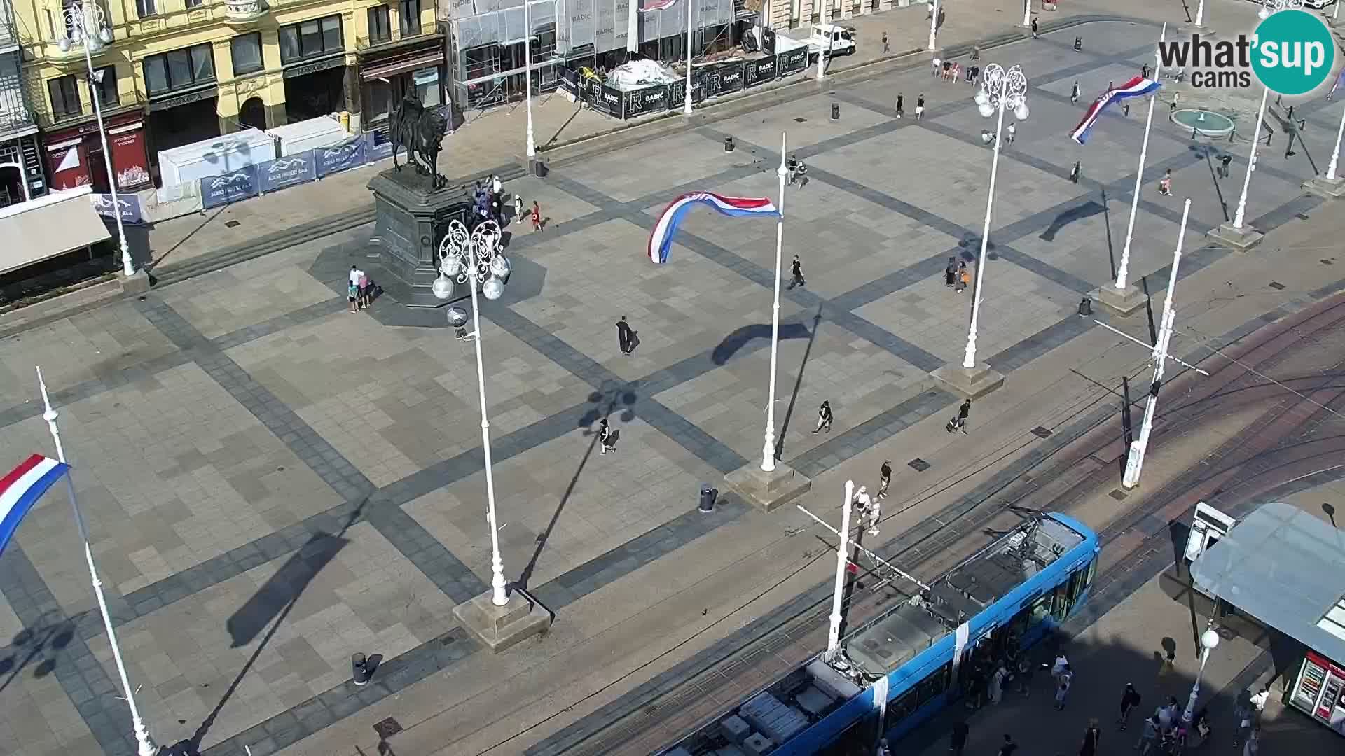 Ban Jelačić live cam Zagreb – Hotel Dubrovnik