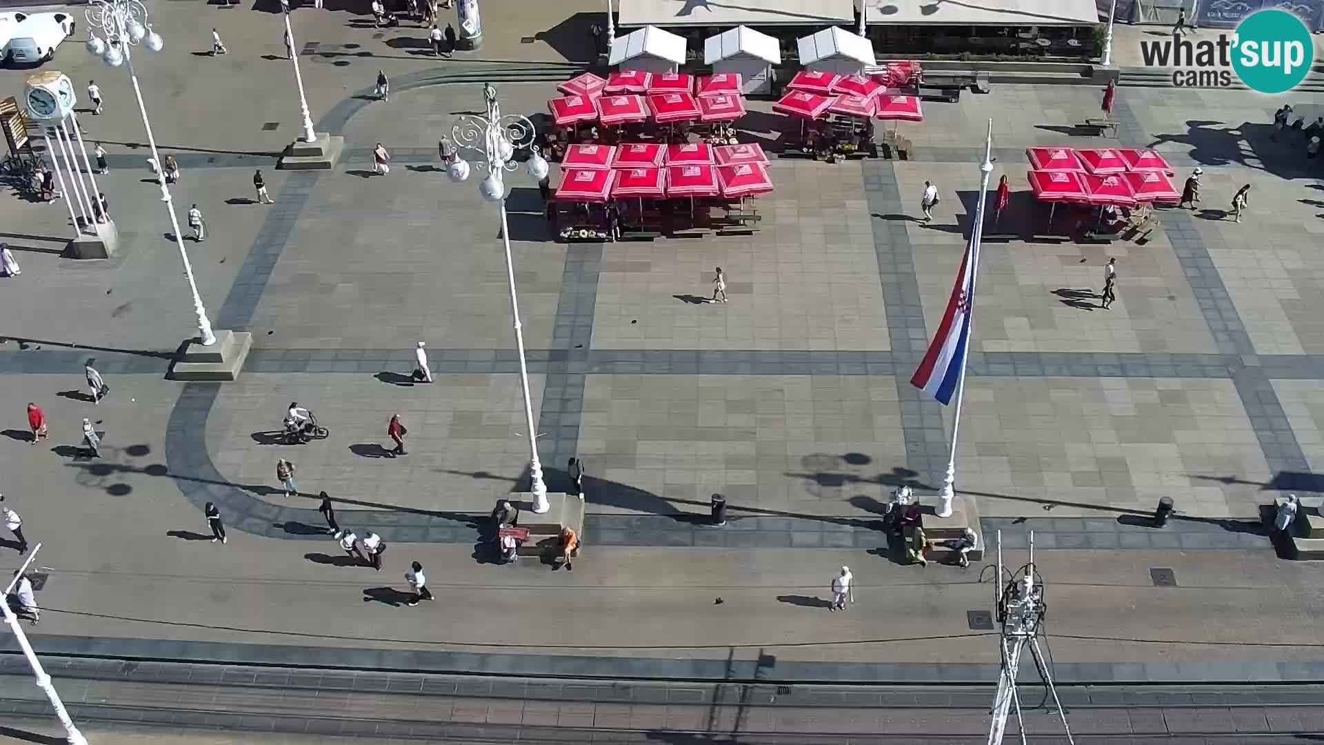 Ban Jelačić live cam Zagreb – Hotel Dubrovnik