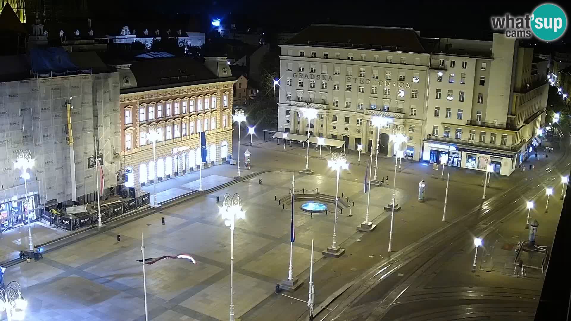 Ban Jelačić live cam Zagreb – Hotel Dubrovnik
