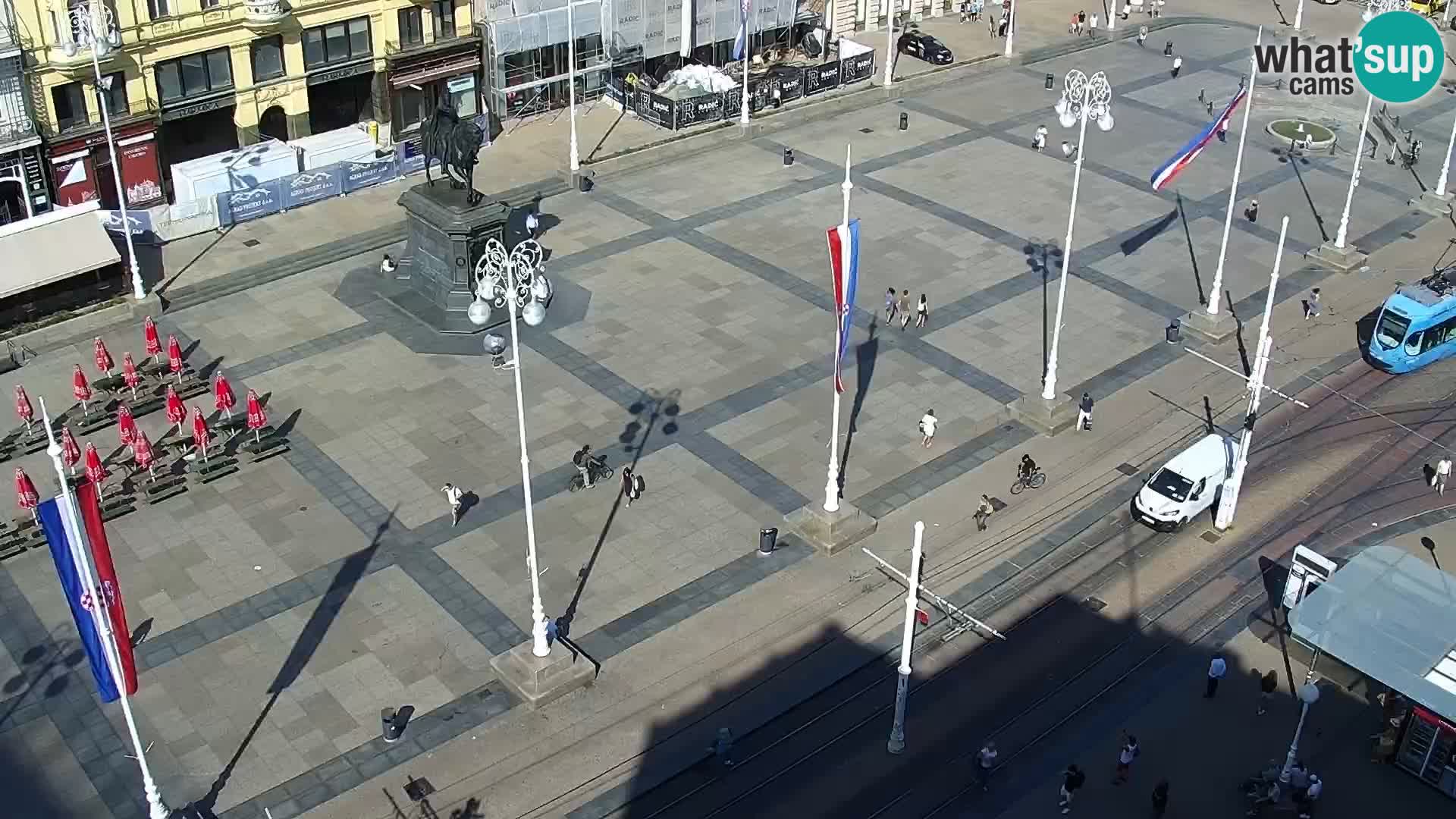 Ban Jelačić live cam Zagreb – Hotel Dubrovnik