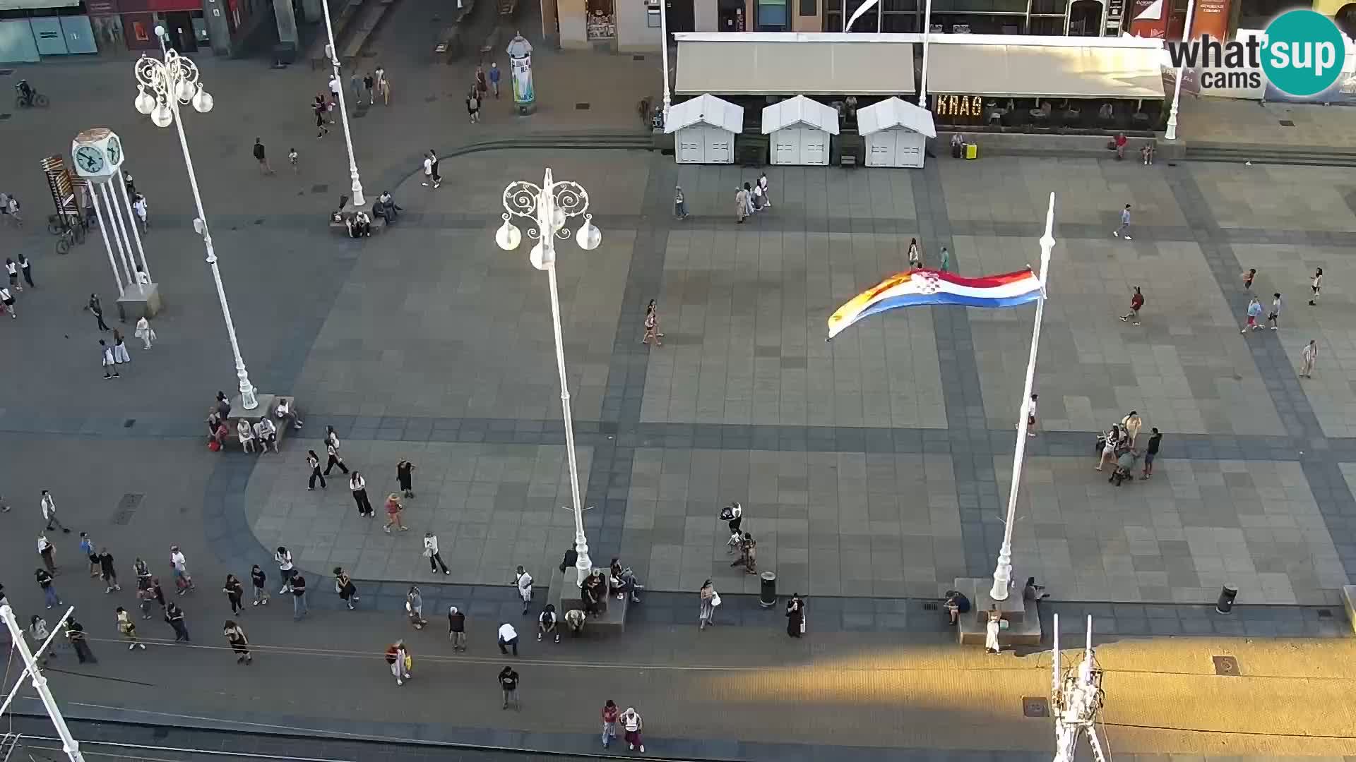 Ban Jelačić live cam Zagreb – Hotel Dubrovnik