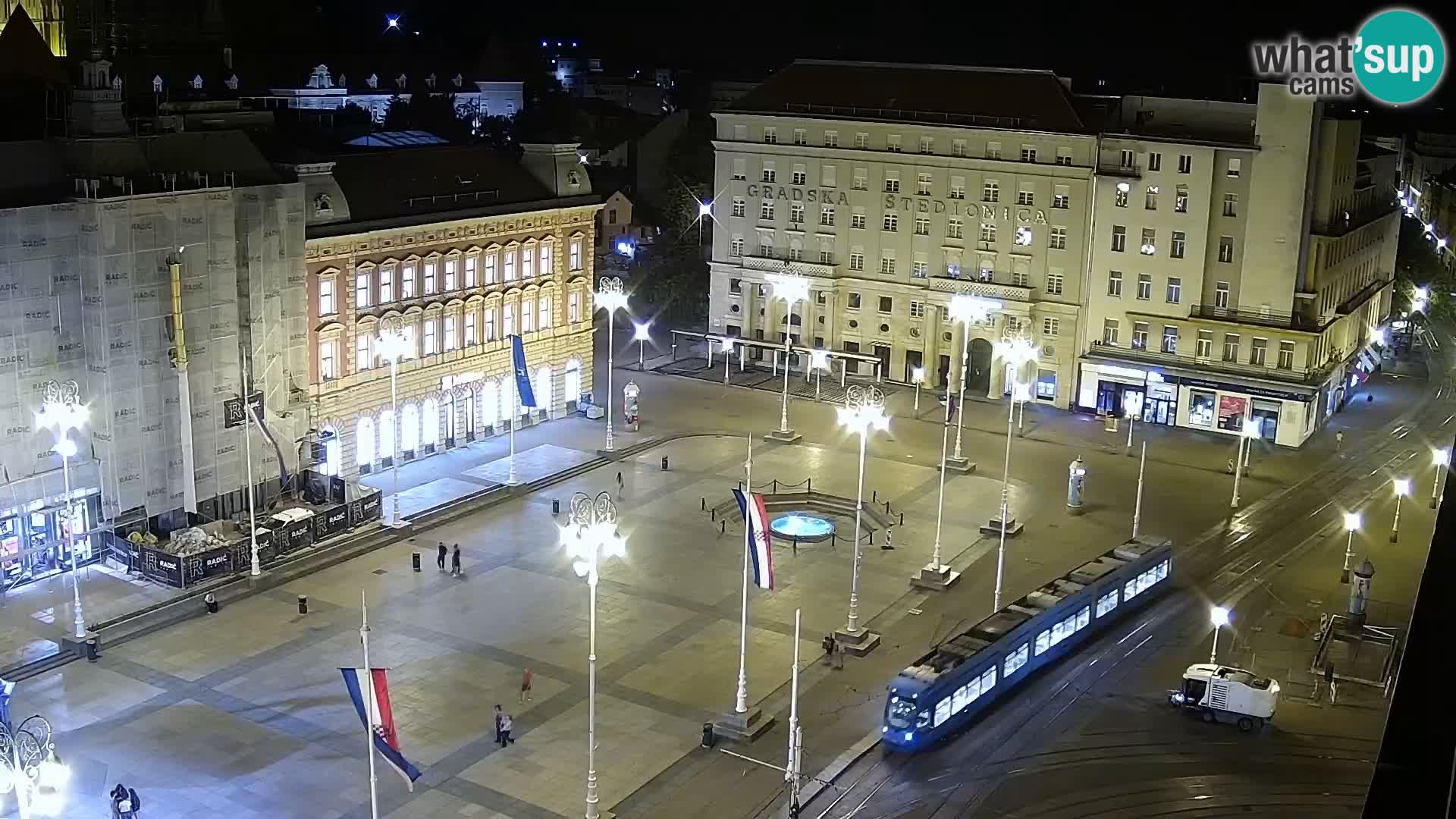 Ban Jelačić live cam Zagreb – Hotel Dubrovnik