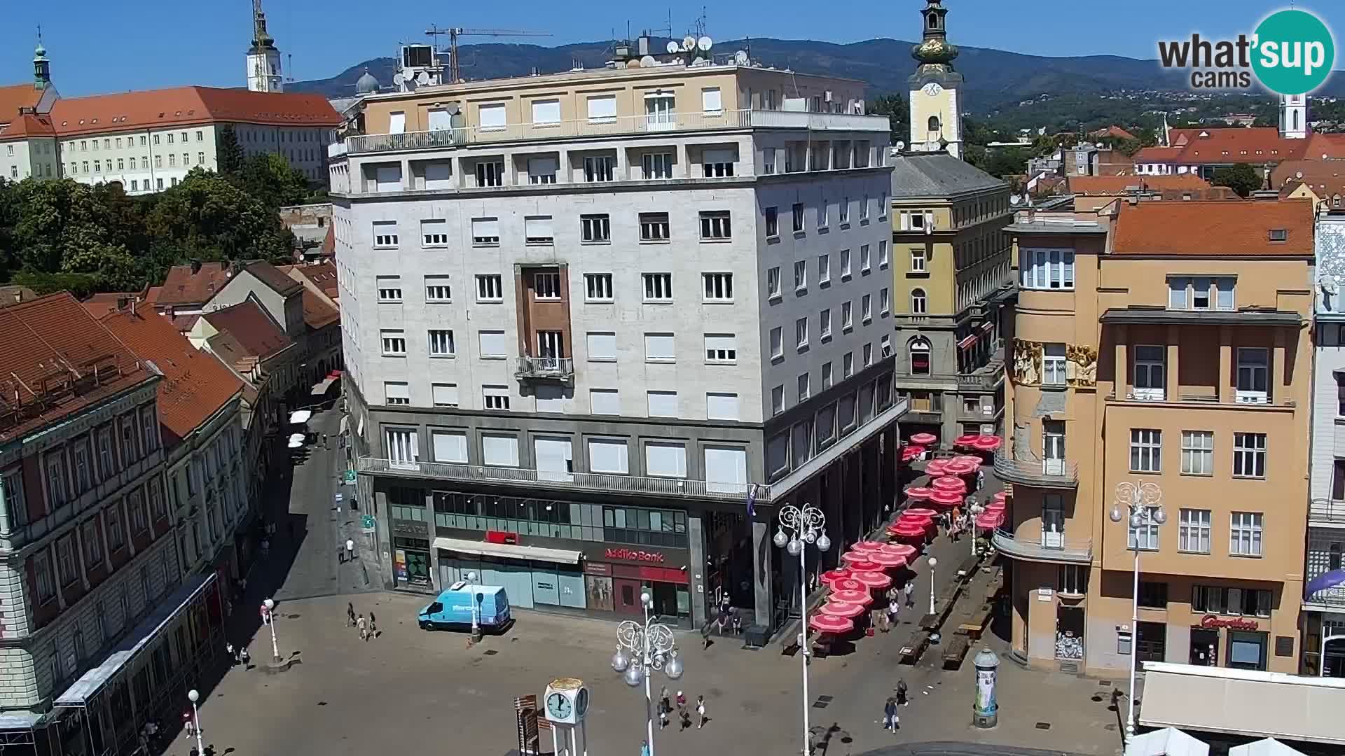 Ban Jelačić live cam Zagreb – Hotel Dubrovnik
