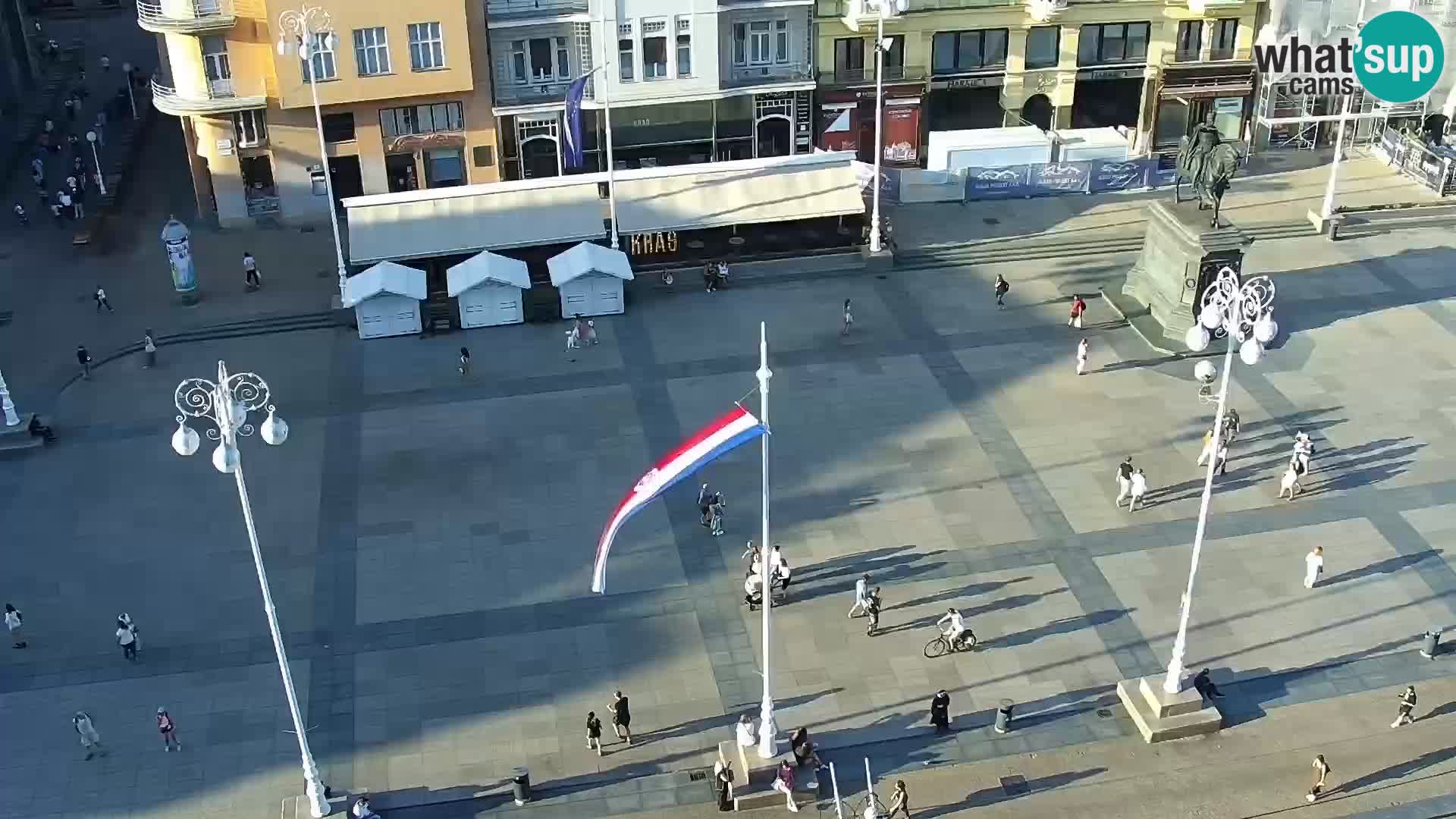 LIVE Webcam Zagreb Hotel Dubrovnik | Ban Jelačić square