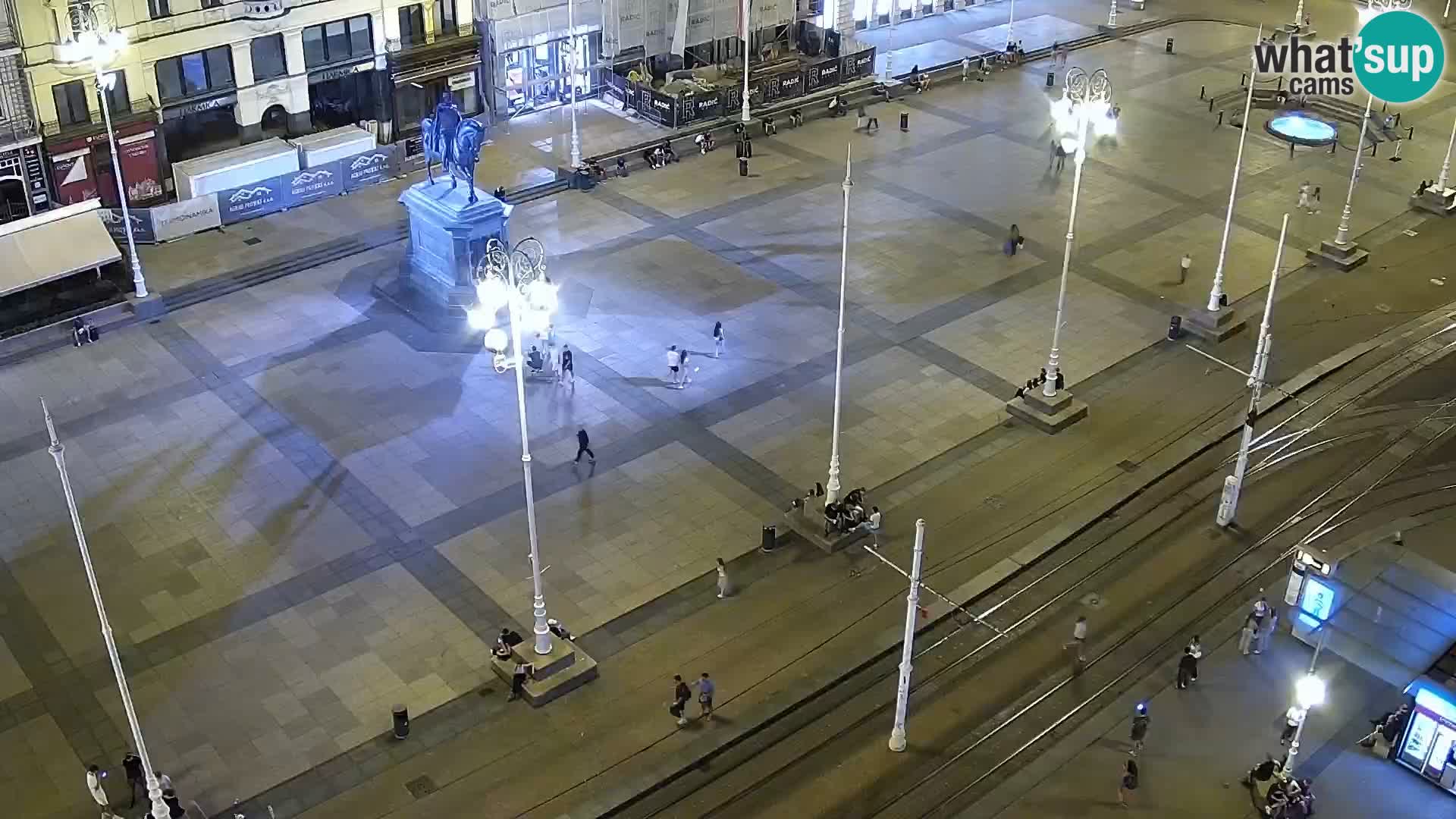 Piazza Ban Jelačić livecam Zagreb – Hotel Dubrovnik