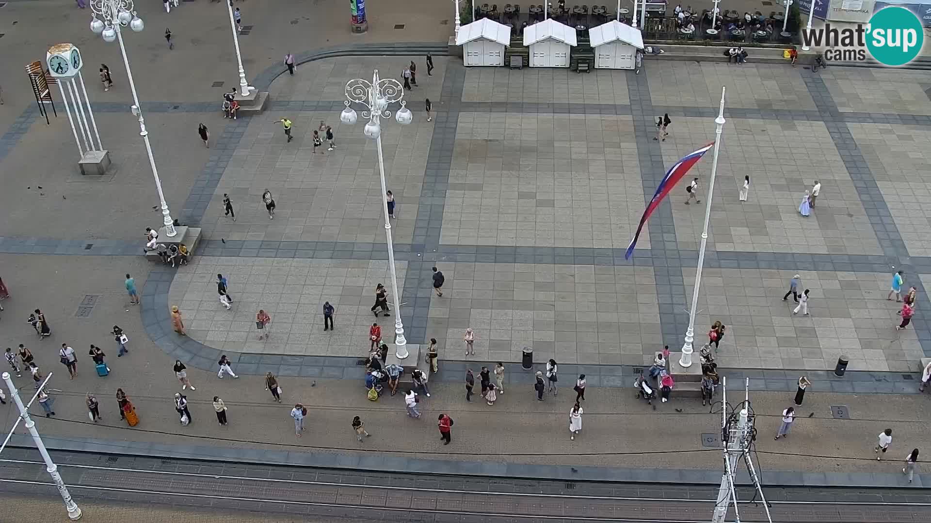 Ban Jelačić Platz Live webcam Zagreb – Hotel Dubrovnik