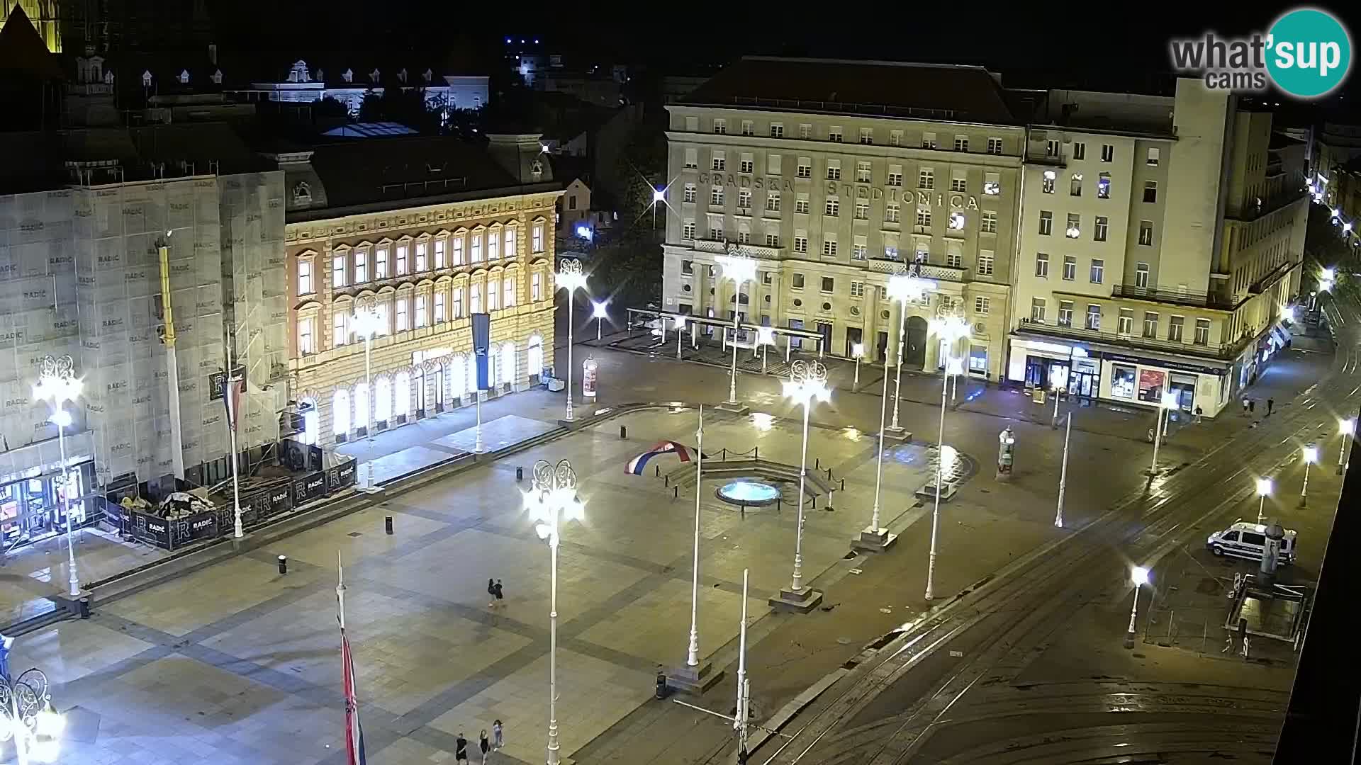 Piazza Ban Jelačić livecam Zagreb – Hotel Dubrovnik