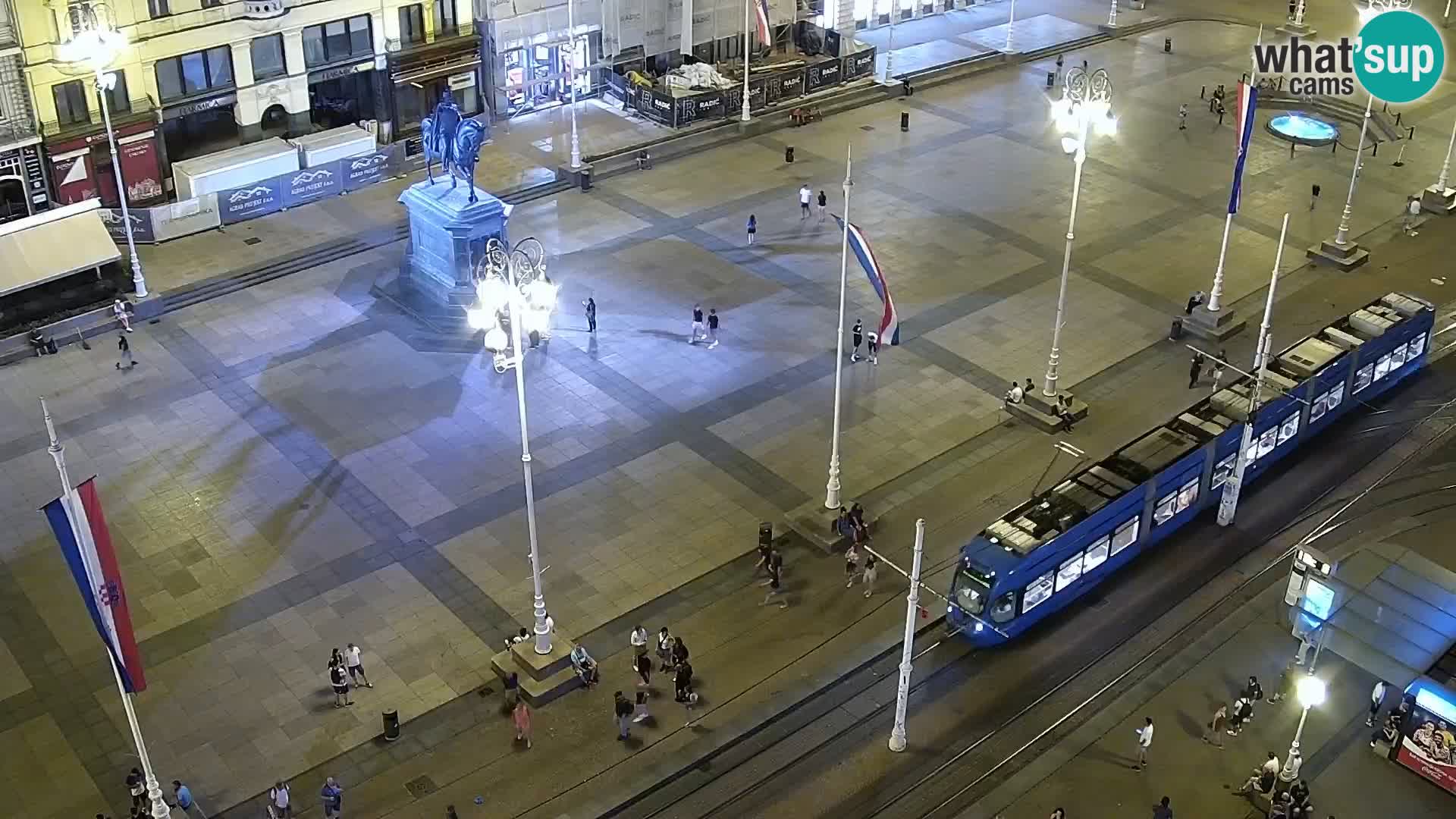 Ban Jelačić live cam Zagreb – Hotel Dubrovnik