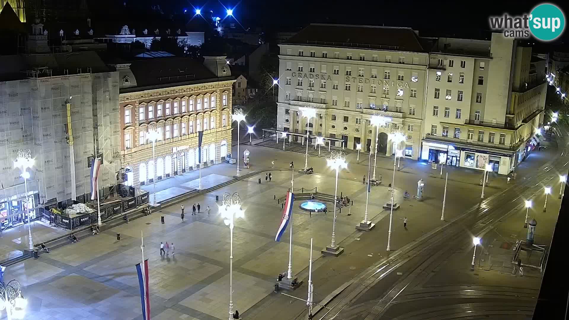 Ban Jelačić live cam Zagreb – Hotel Dubrovnik