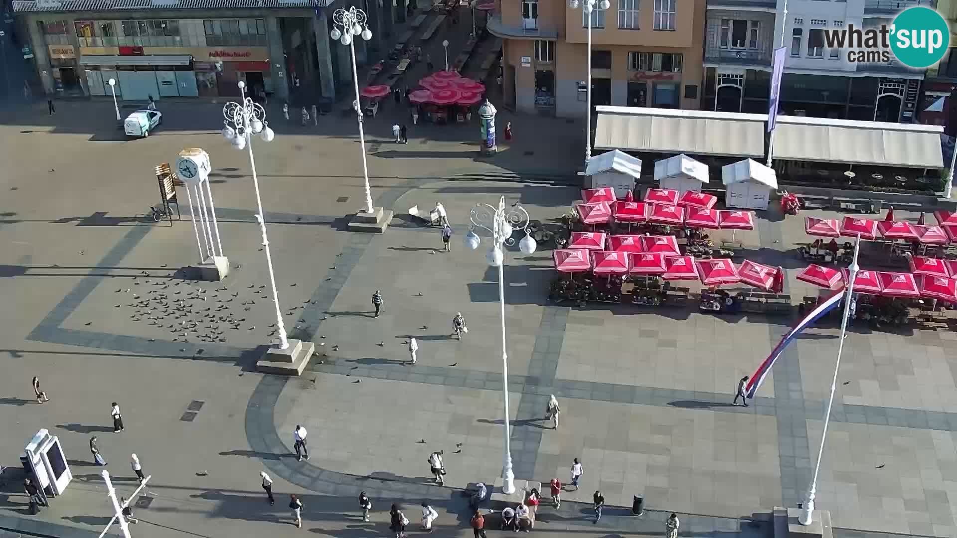 Ban Jelačić live cam Zagreb – Hotel Dubrovnik