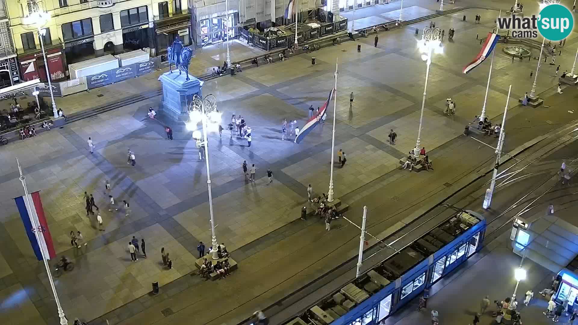 LIVE Webcam Zagreb Hotel Dubrovnik | Ban Jelačić square