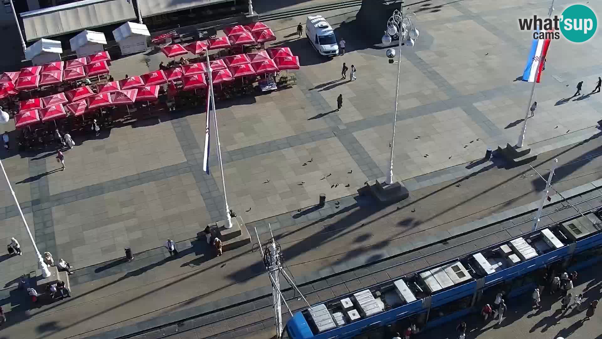LIVE Webcam Zagreb Hotel Dubrovnik | Ban Jelačić square