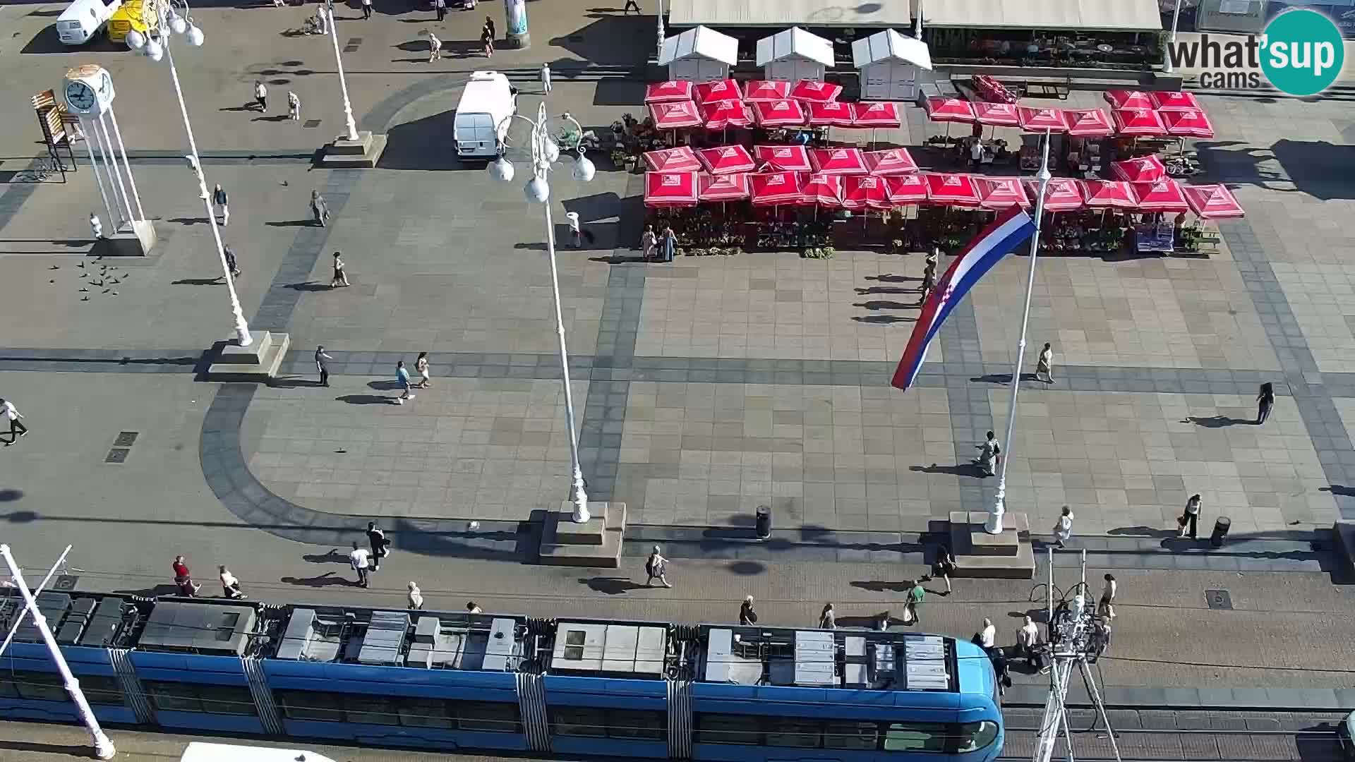 Ban Jelačić live cam Zagreb – Hotel Dubrovnik