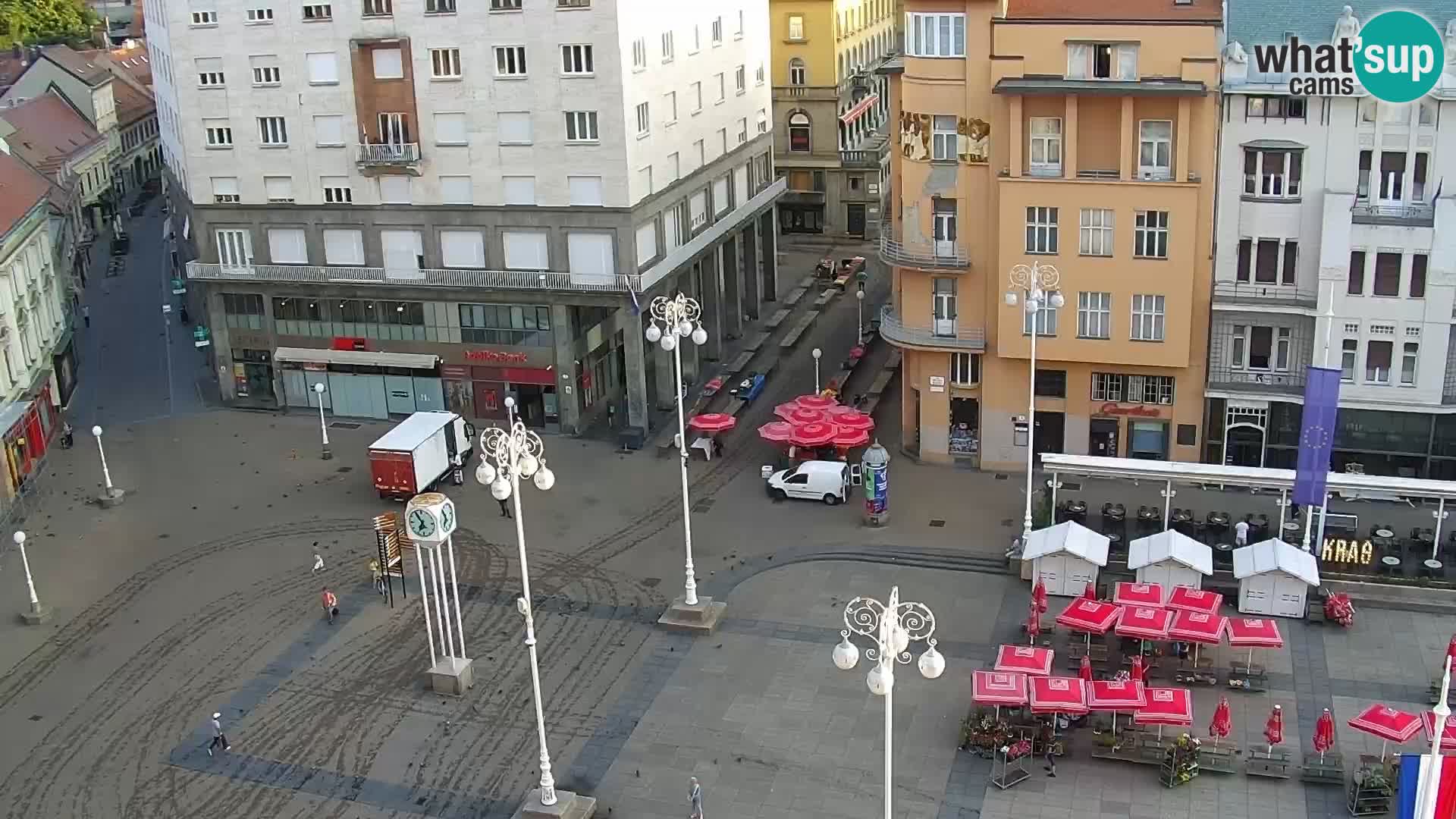 Ban Jelačić live cam Zagreb – Hotel Dubrovnik
