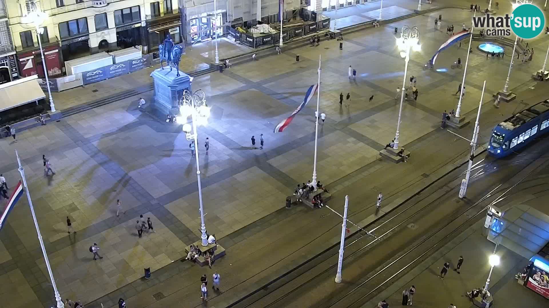 Ban Jelačić live cam Zagreb – Hotel Dubrovnik