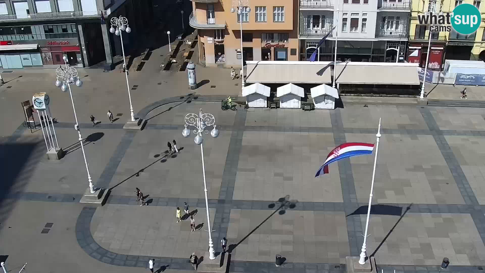 Piazza Ban Jelačić livecam Zagreb – Hotel Dubrovnik