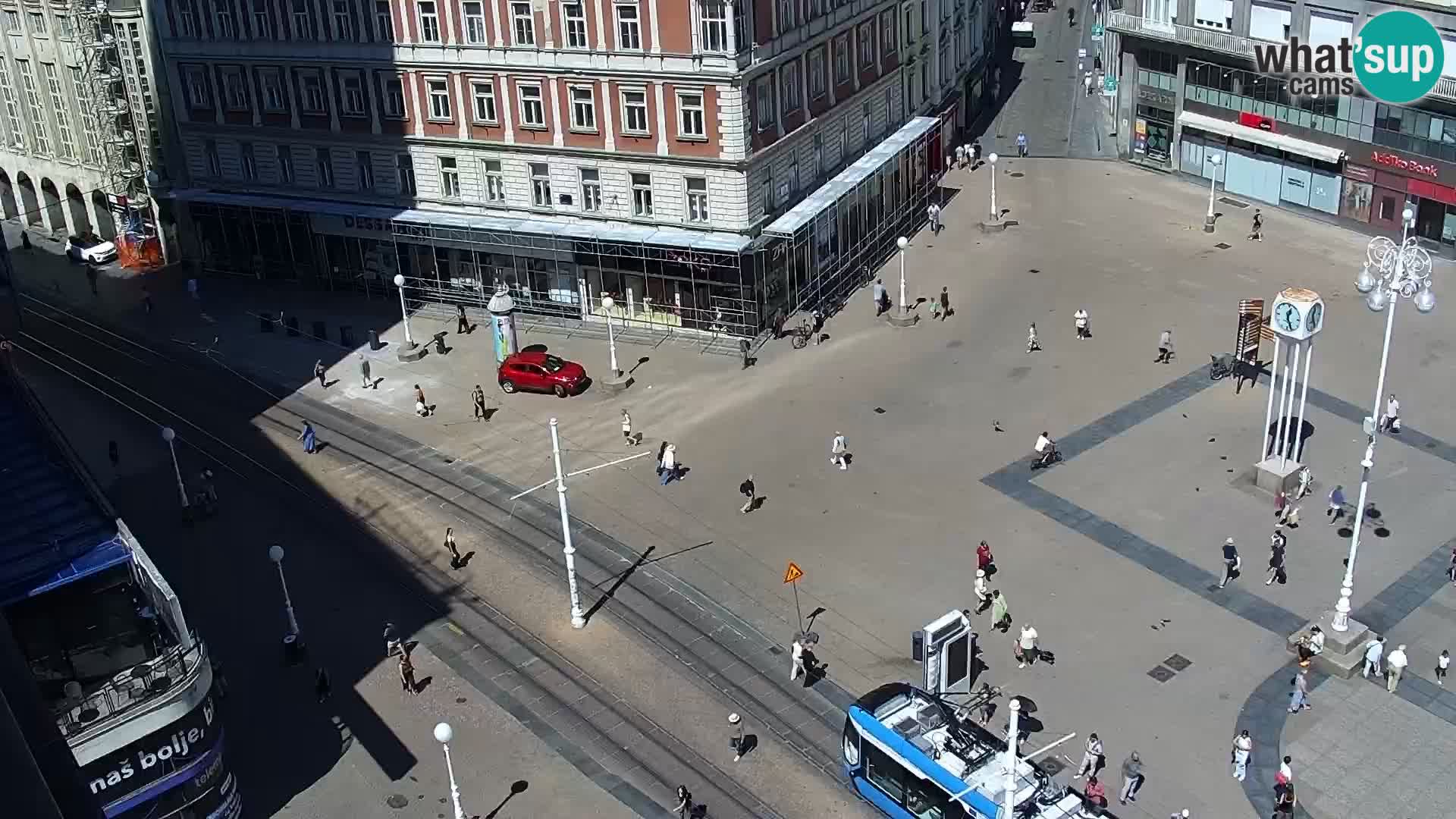 Ban Jelačić live cam Zagreb – Hotel Dubrovnik