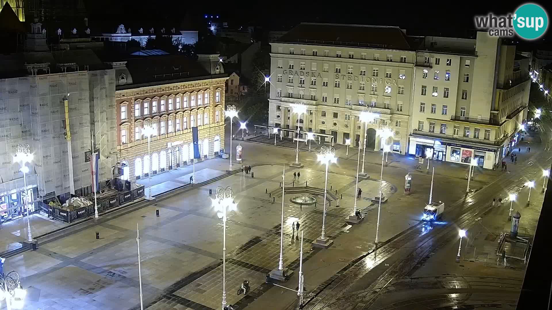 Piazza Ban Jelačić livecam Zagreb – Hotel Dubrovnik