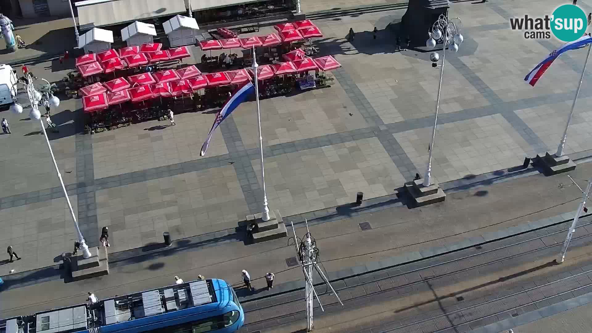 Ban Jelačić Platz Live webcam Zagreb – Hotel Dubrovnik