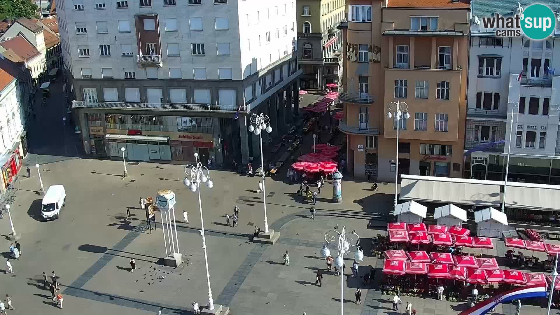 Ban Jelačić live cam Zagreb – Hotel Dubrovnik