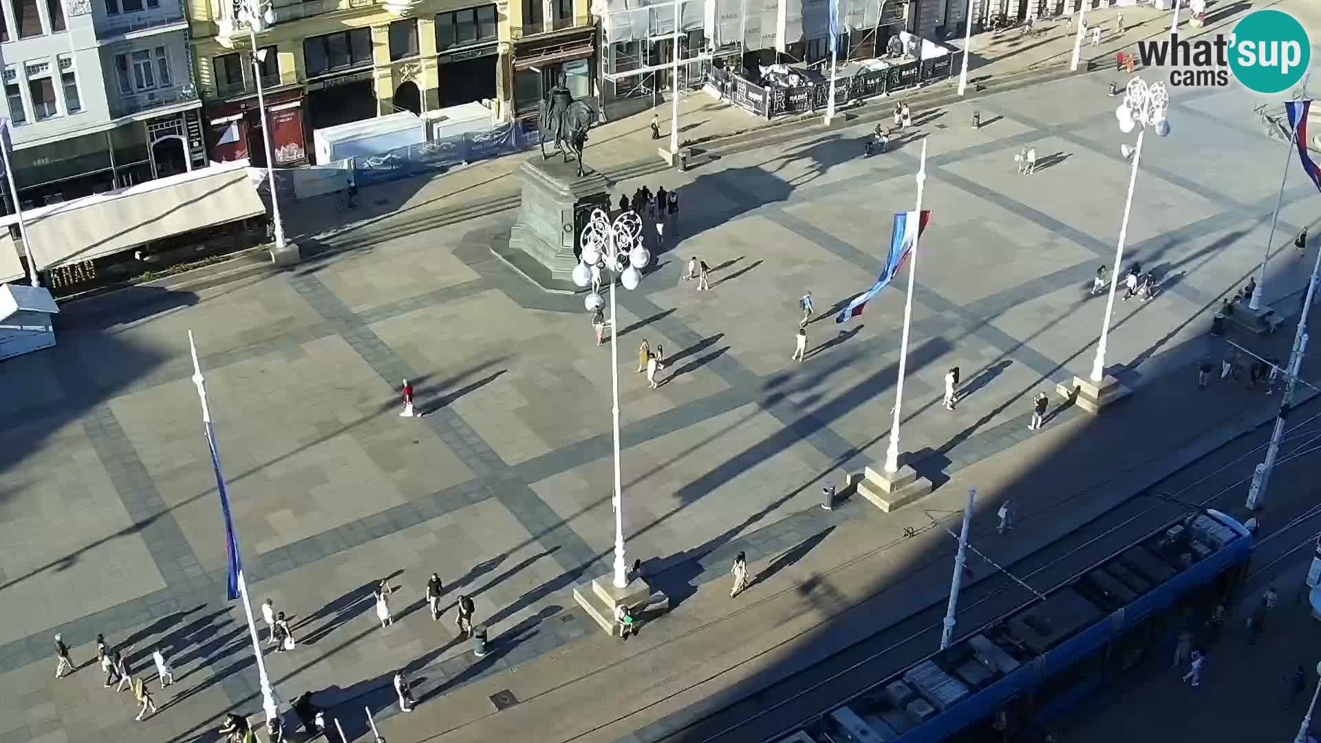 LIVE Webcam Zagreb Hotel Dubrovnik | Ban Jelačić square