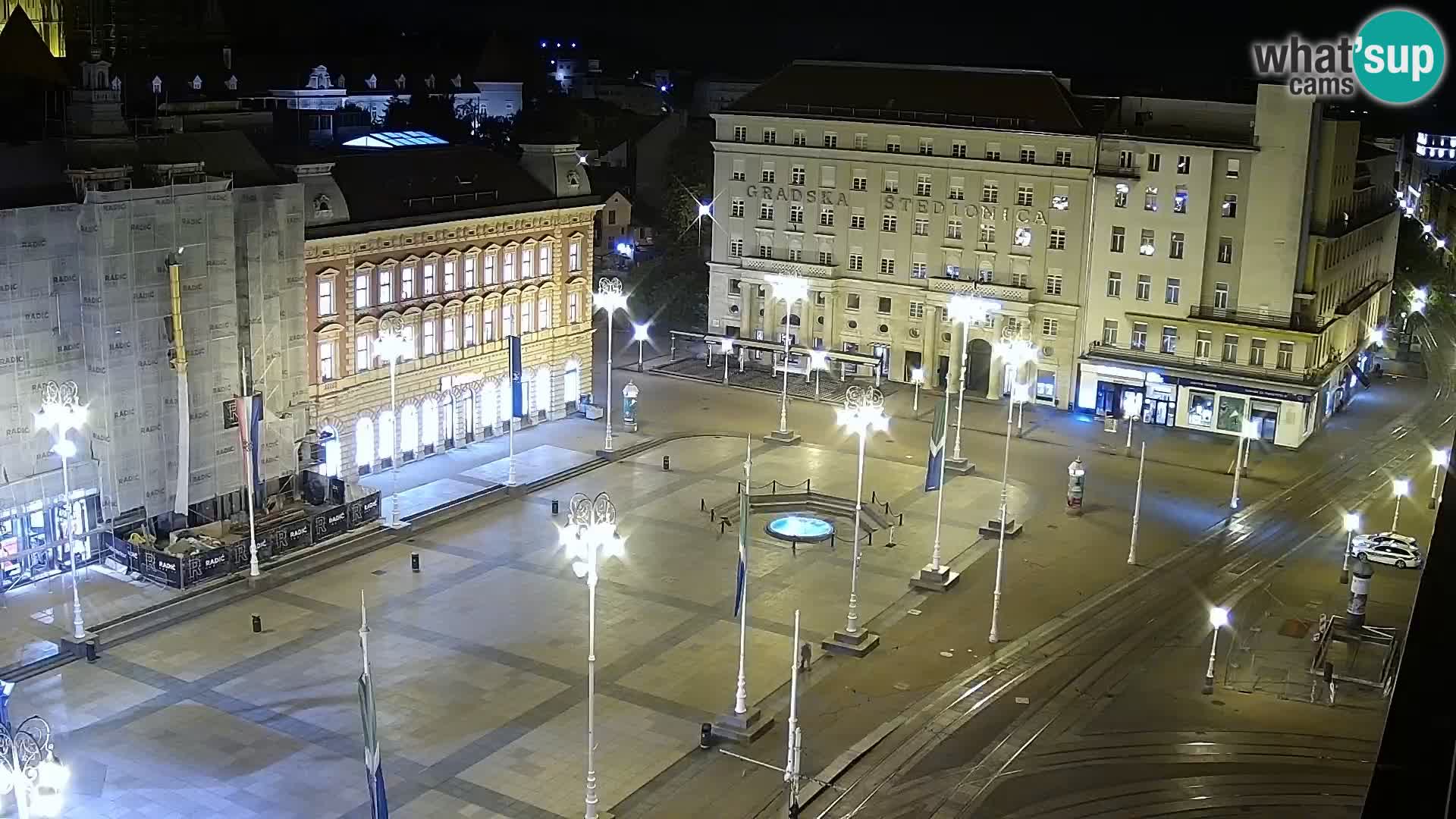 Ban Jelačić live cam Zagreb – Hotel Dubrovnik